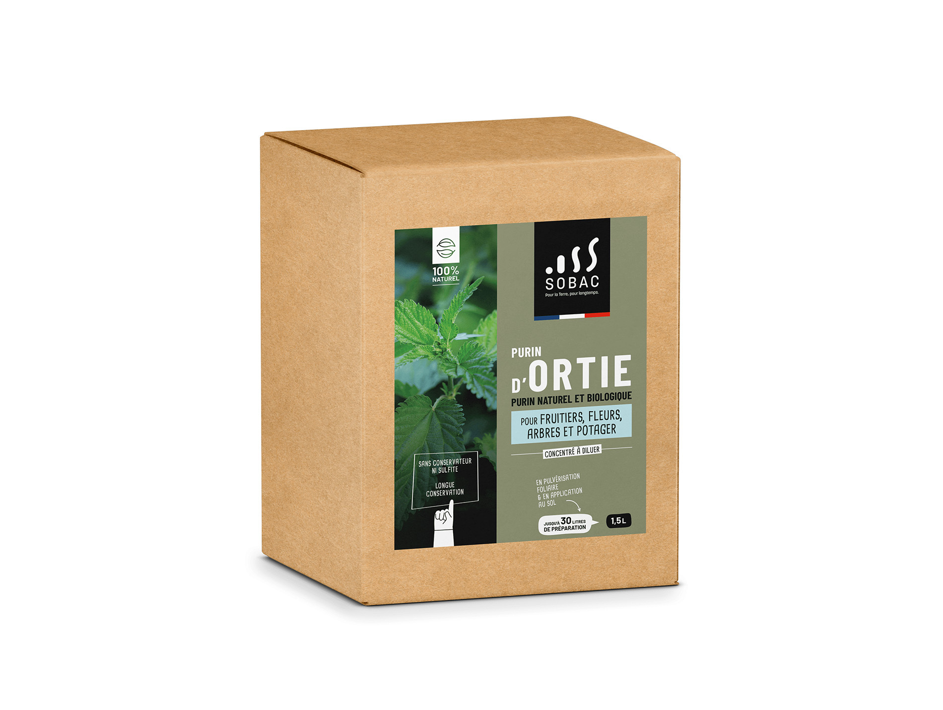 Purin d'ortie Bag-In-Box 1,5L