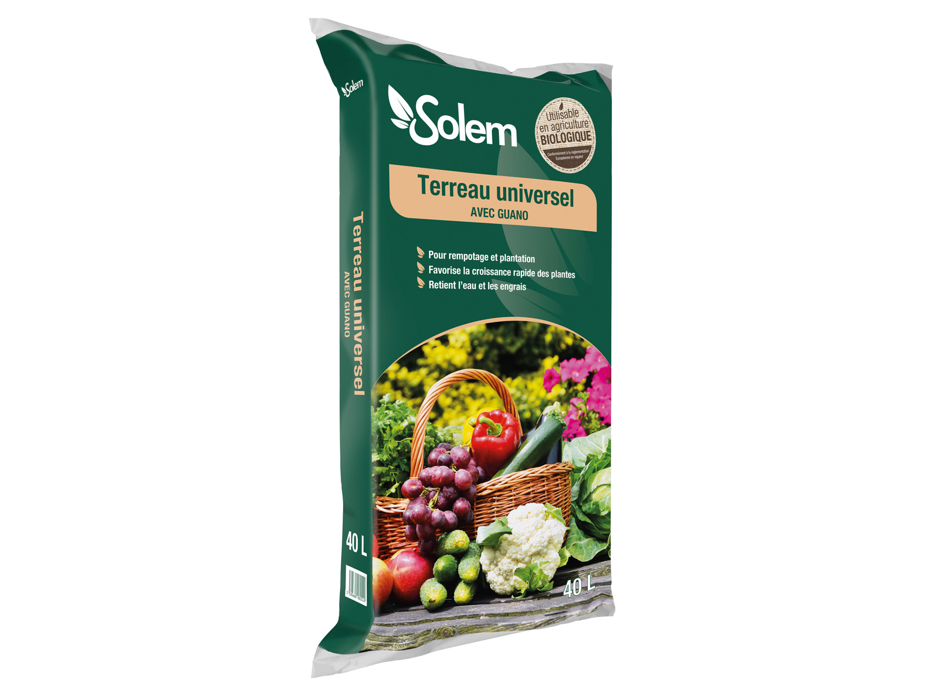 Terreau universel SOLEM 40L