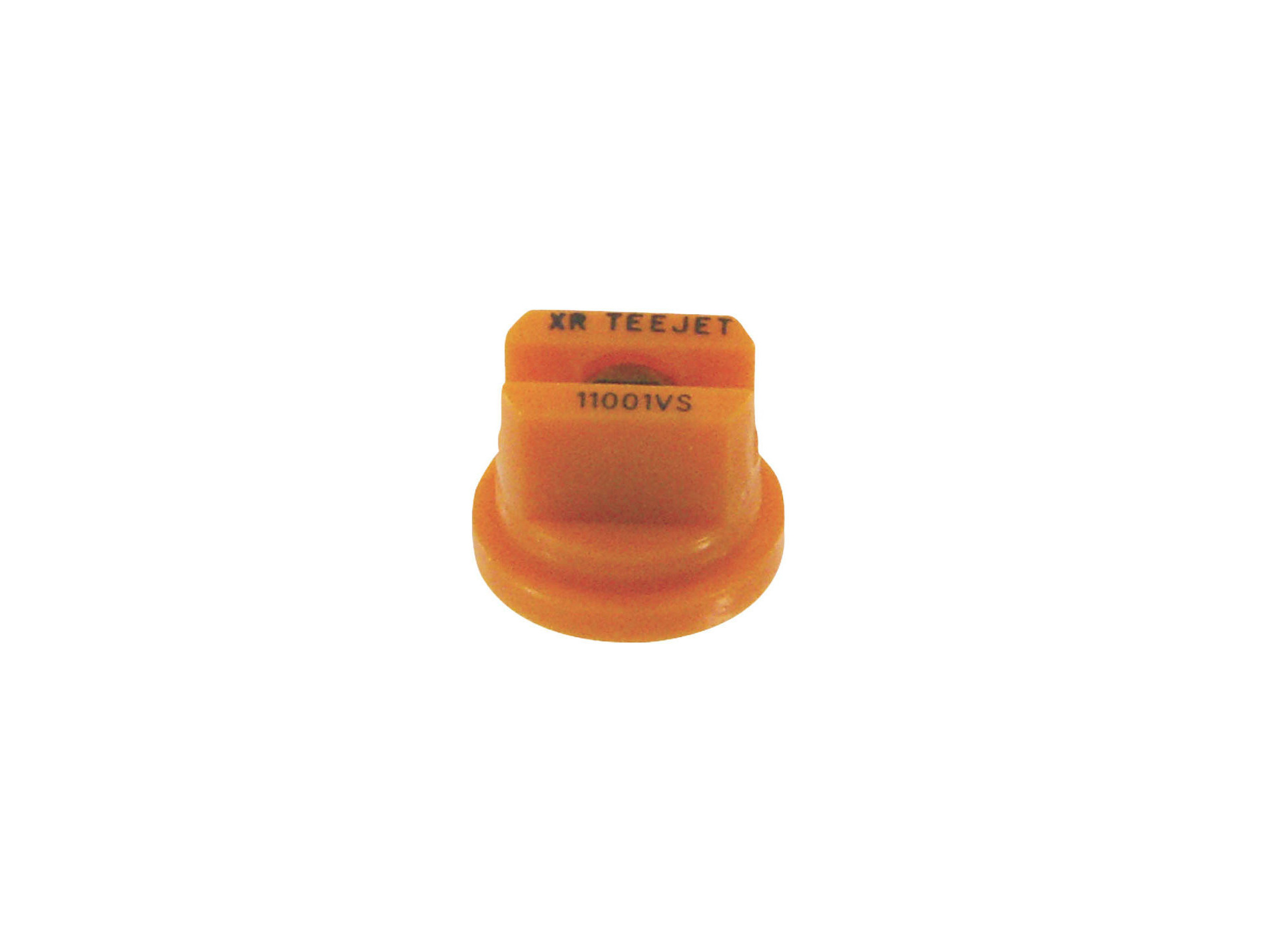 Buse à pinceau Ø filetage 8 mm 110° à 0,4 L/min orange inox