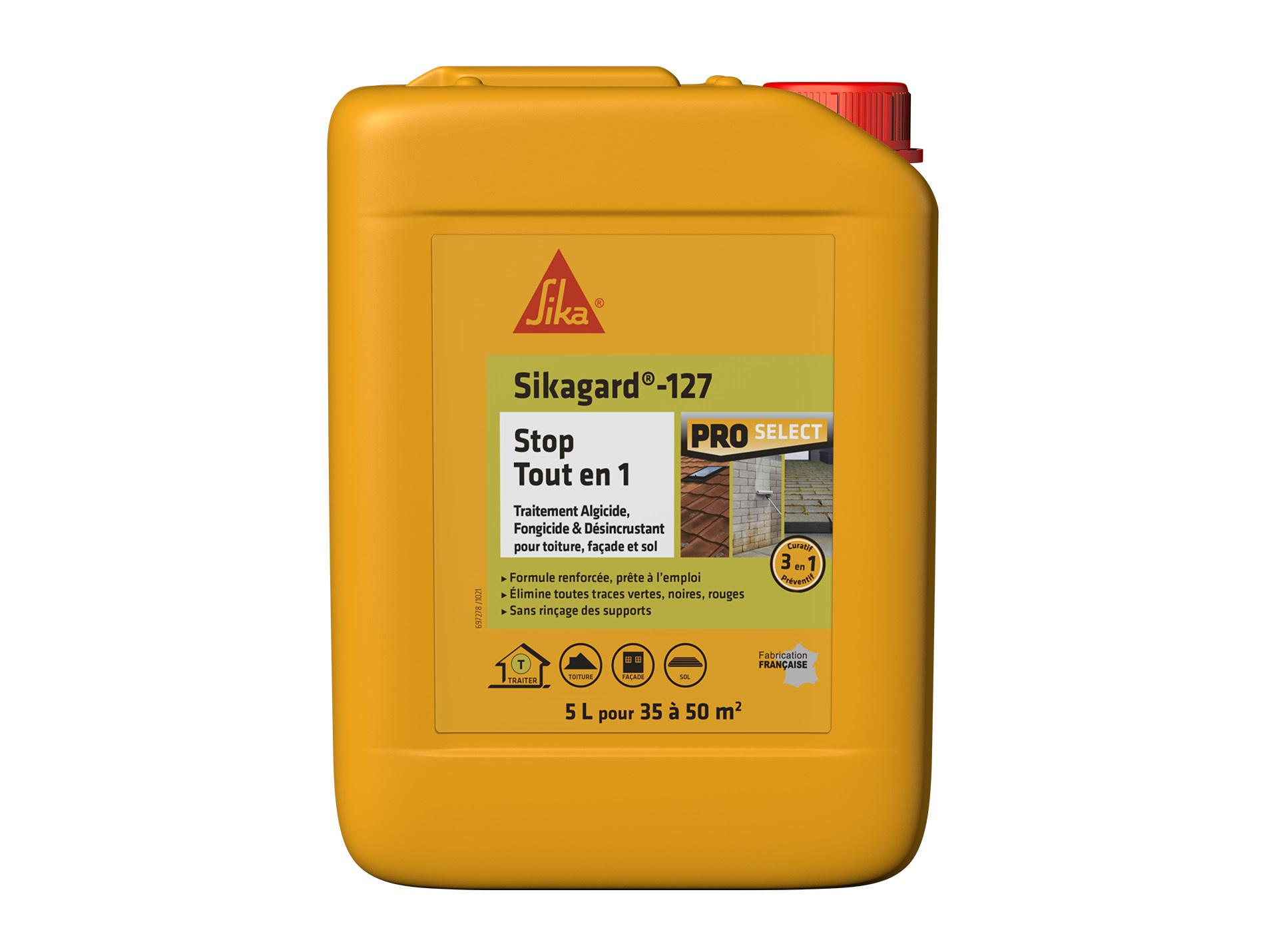 Traitement SIKA Sikagard 127 Stop Tout en 1 5L