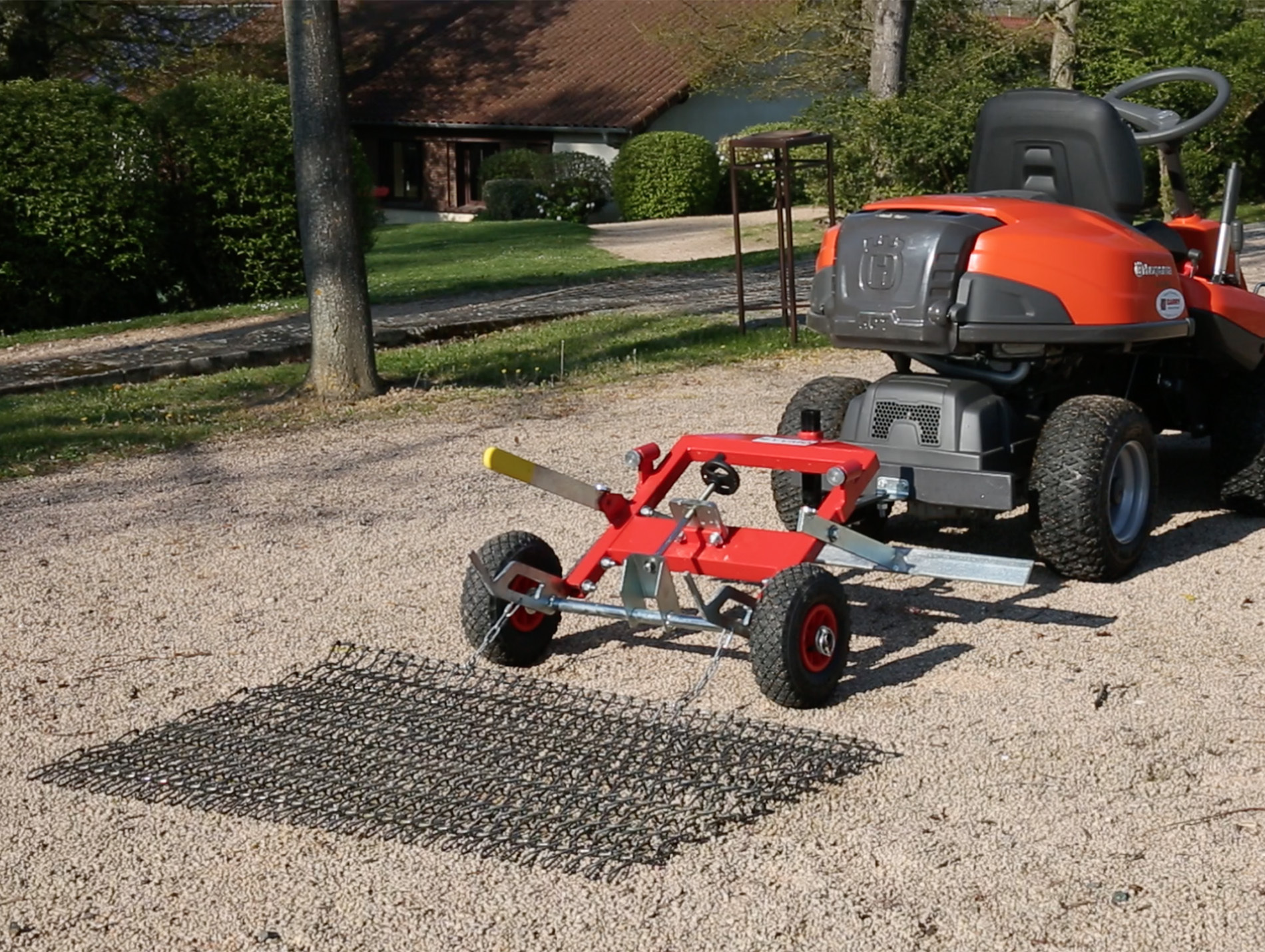 Désherbeur traîné YVMO Bin'Express