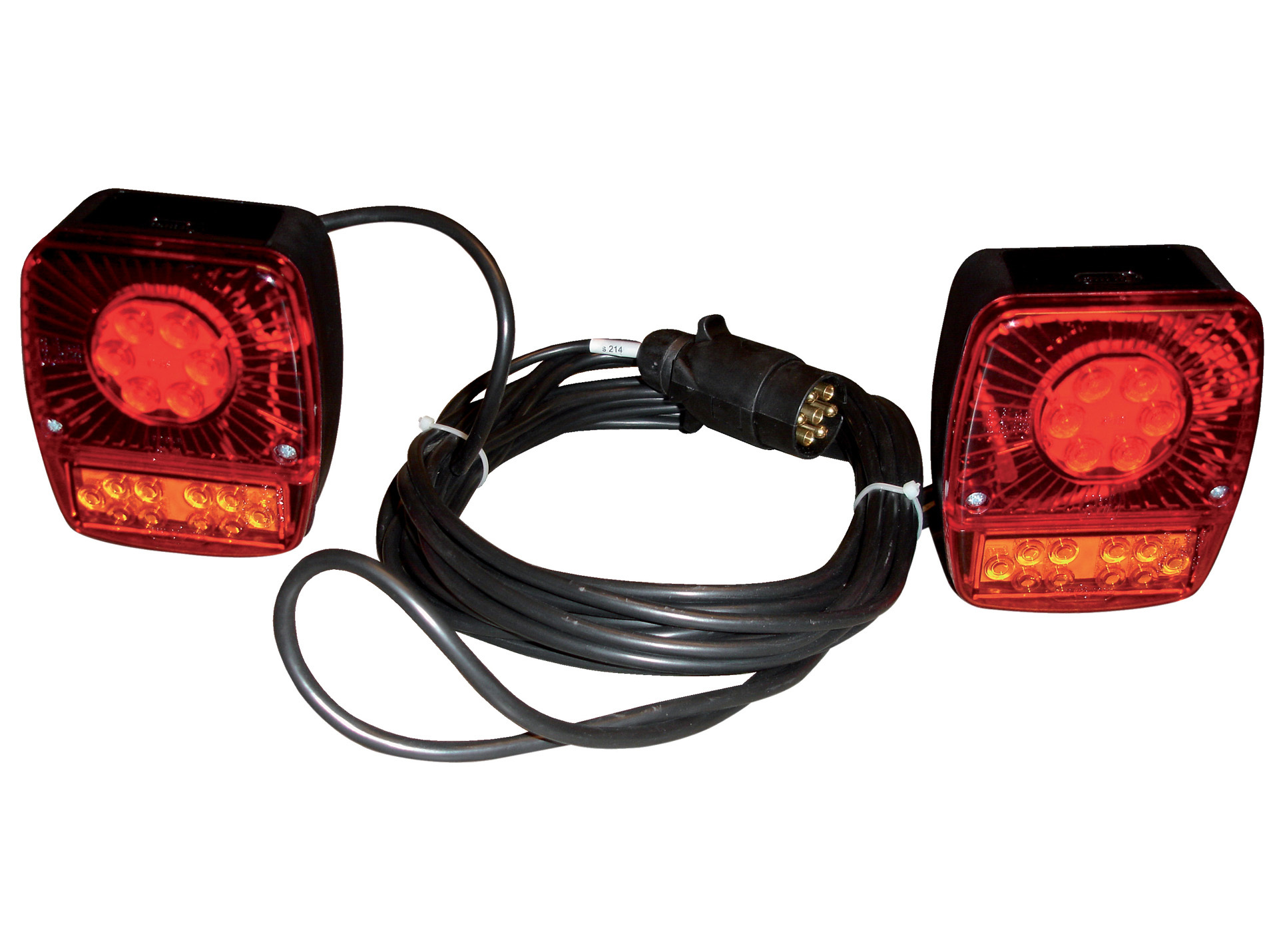 Kit feu arrière magnétique cable 7m