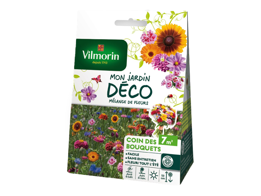 Mélange de fleurs Coin des Bouquets VILMORIN 7m²
