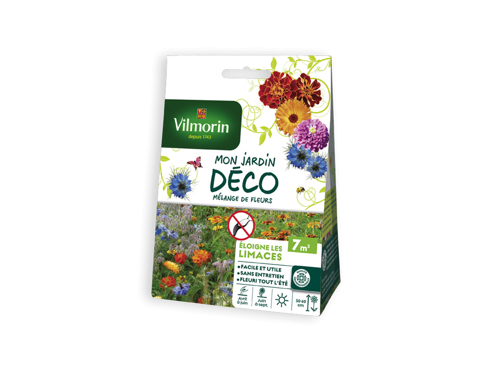 Mélange de fleurs GONDIAN anti-limaces 7m²