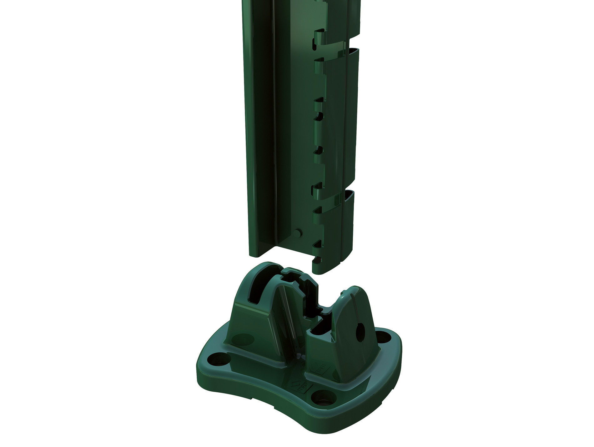 Platine  Profix® aluminium gris