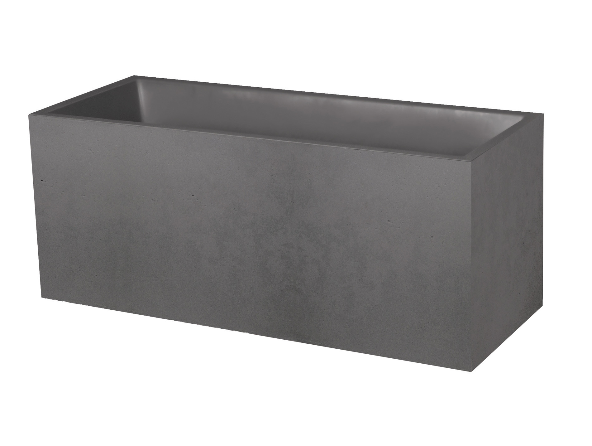 Jardinière EDA Basalt anthracite 98l