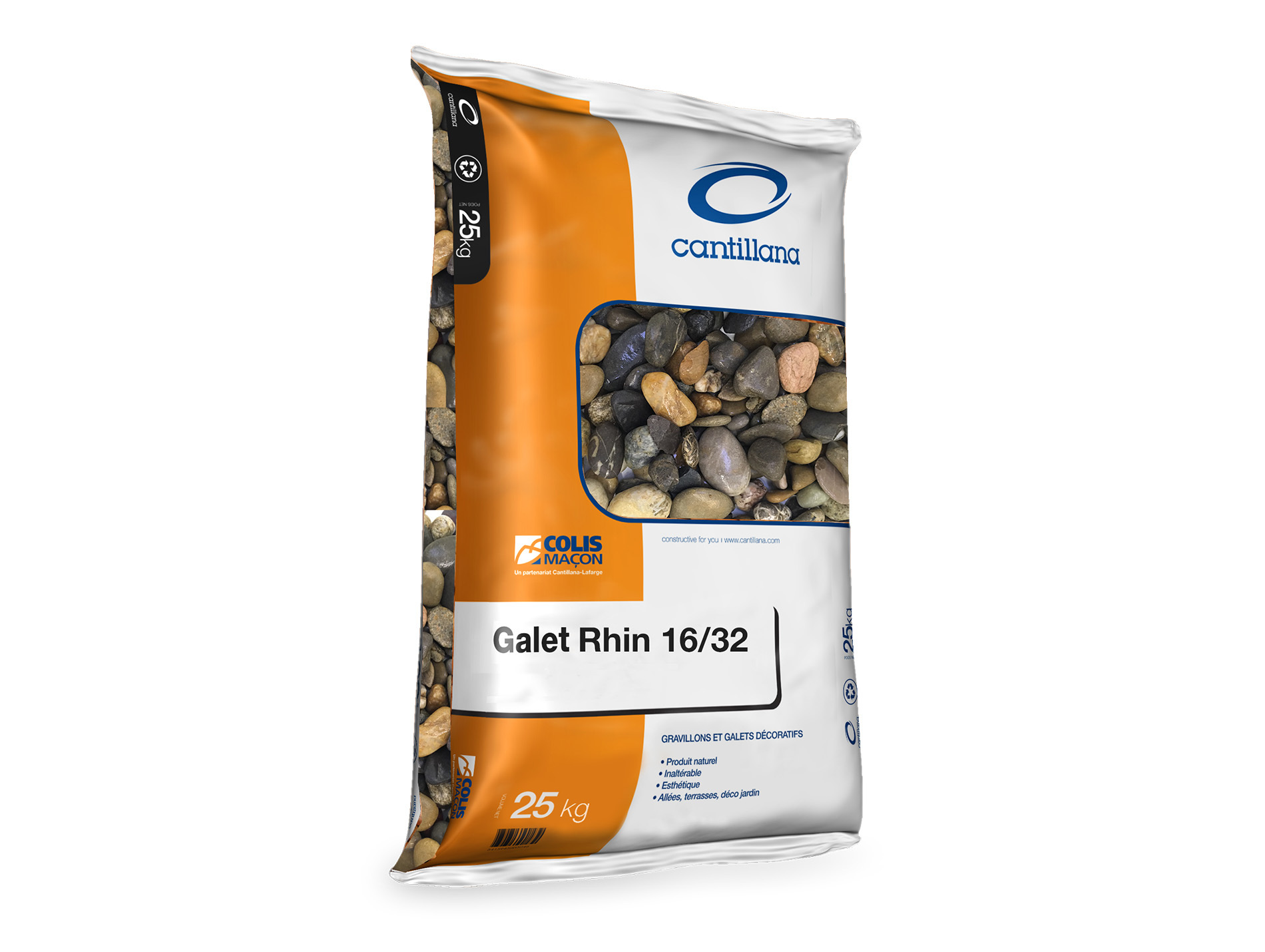 Galet du Rhin 16/32 25kg