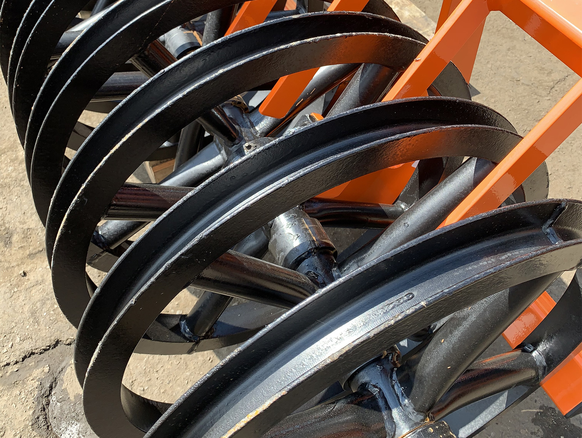 Rouleau C-RING Ø600mm pour déchaumeur à dents KUS 2,20m