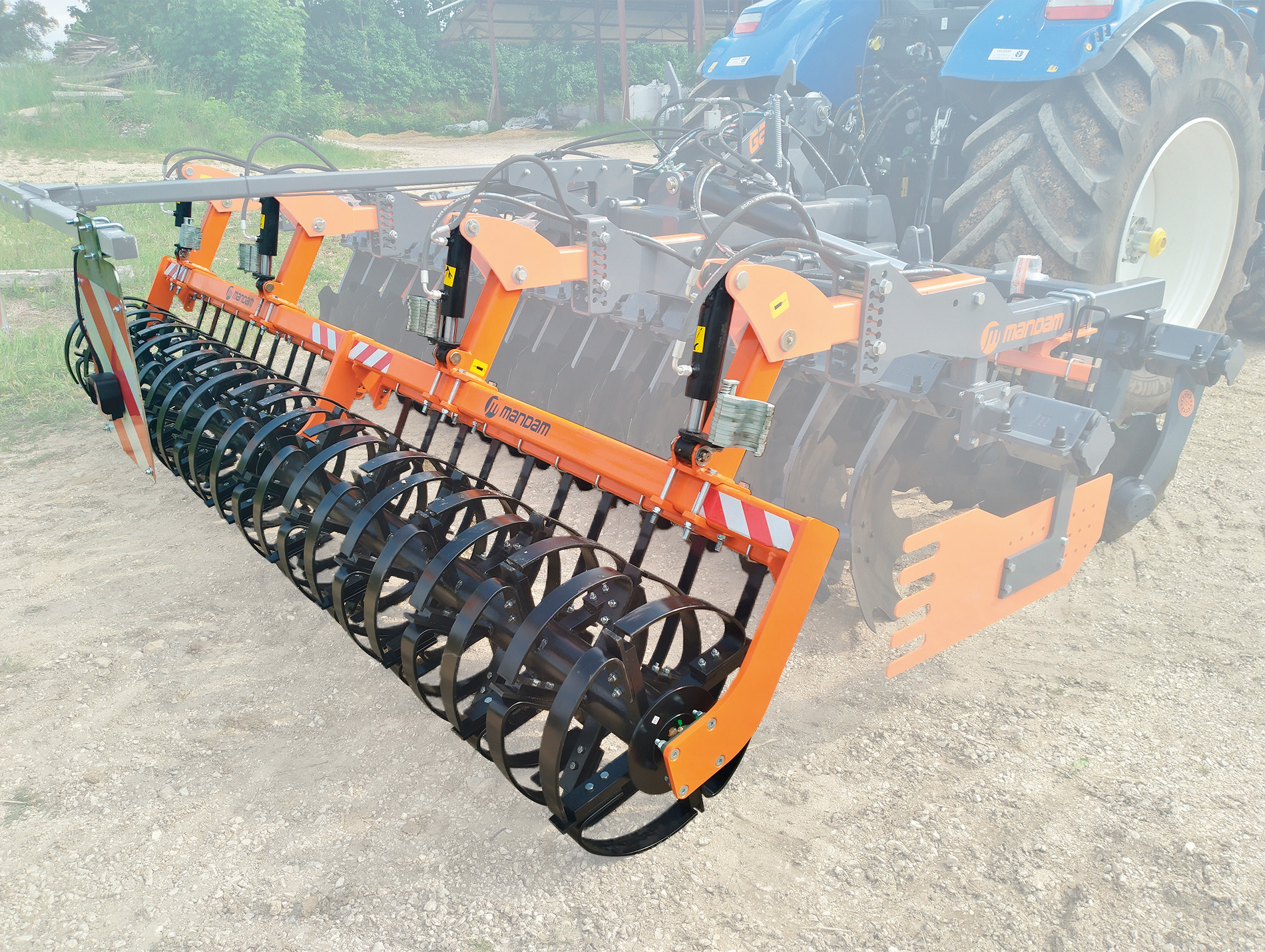 Rouleau S-RING Ø560mm pour déchaumeur à dents SPEC HD 3m