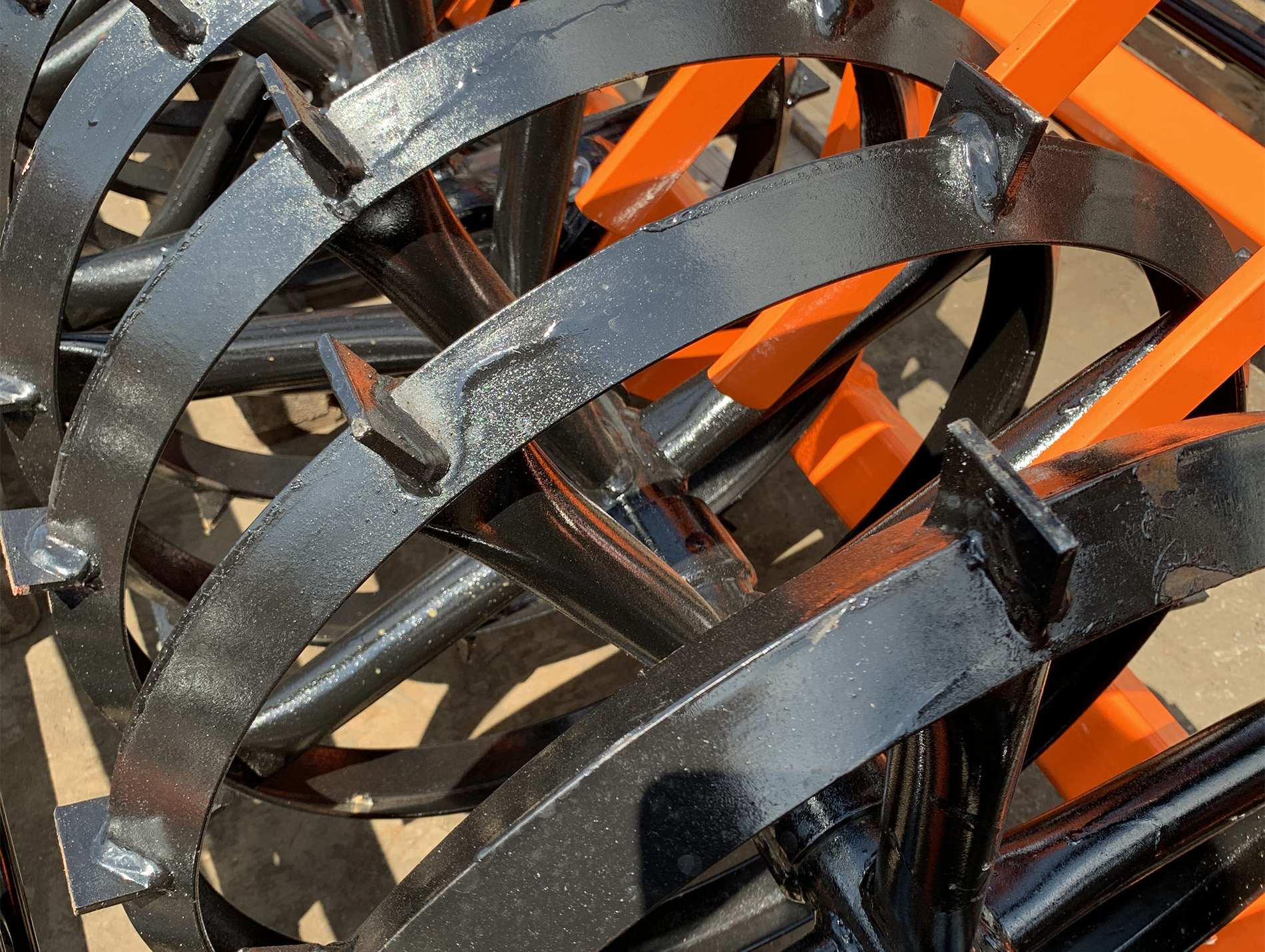 Rouleau V-RING denté Ø600mm pour déchaumeur TAL-C 4,50m