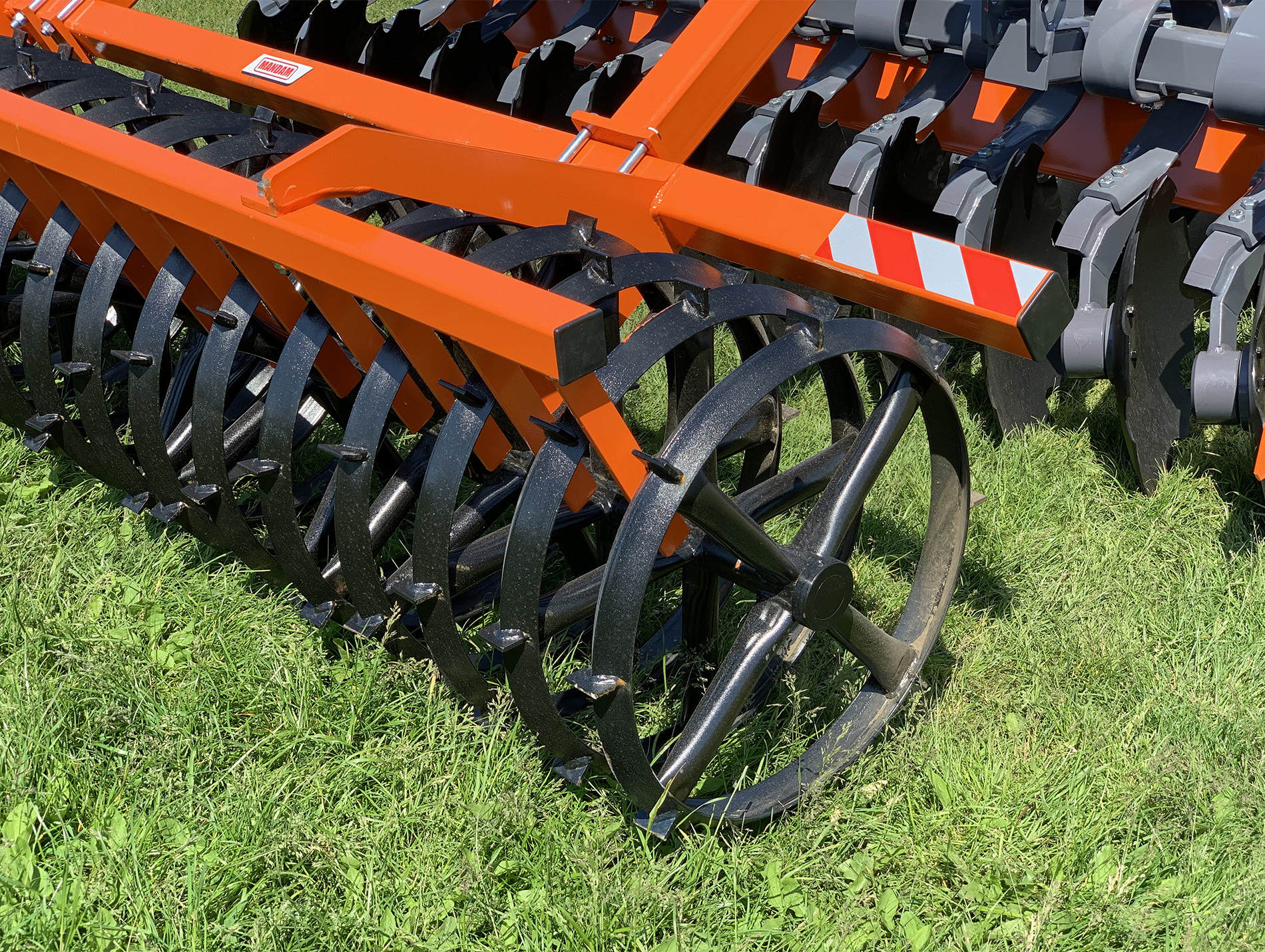 Rouleau V-RING denté  Ø600mm pour déchaumeur KUS 3,80m