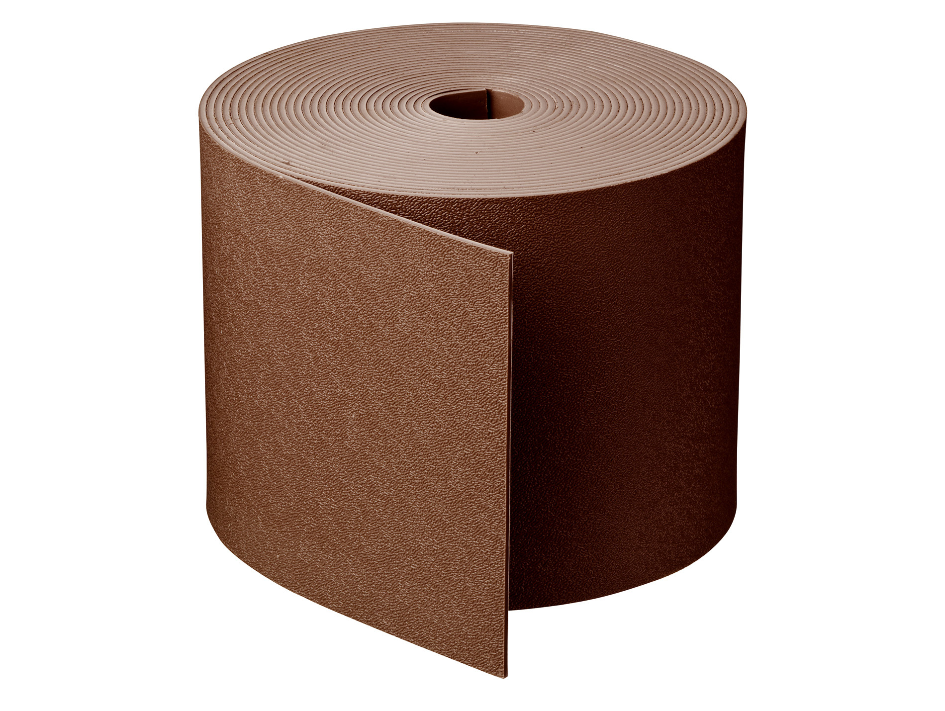 Bordure de jardin PE recyclé rouleau L.100 x h.15cm taupe