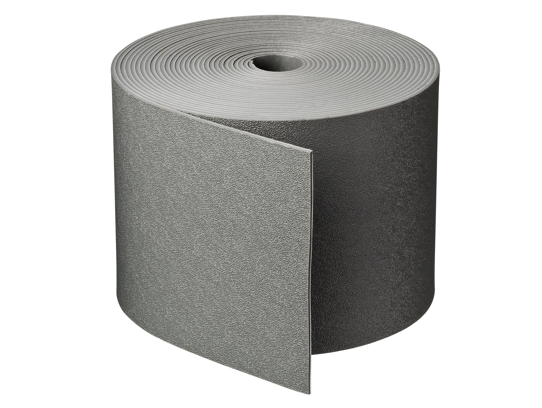 Bordure de jardin PE recyclé rouleau L.100 x h.15cm gris