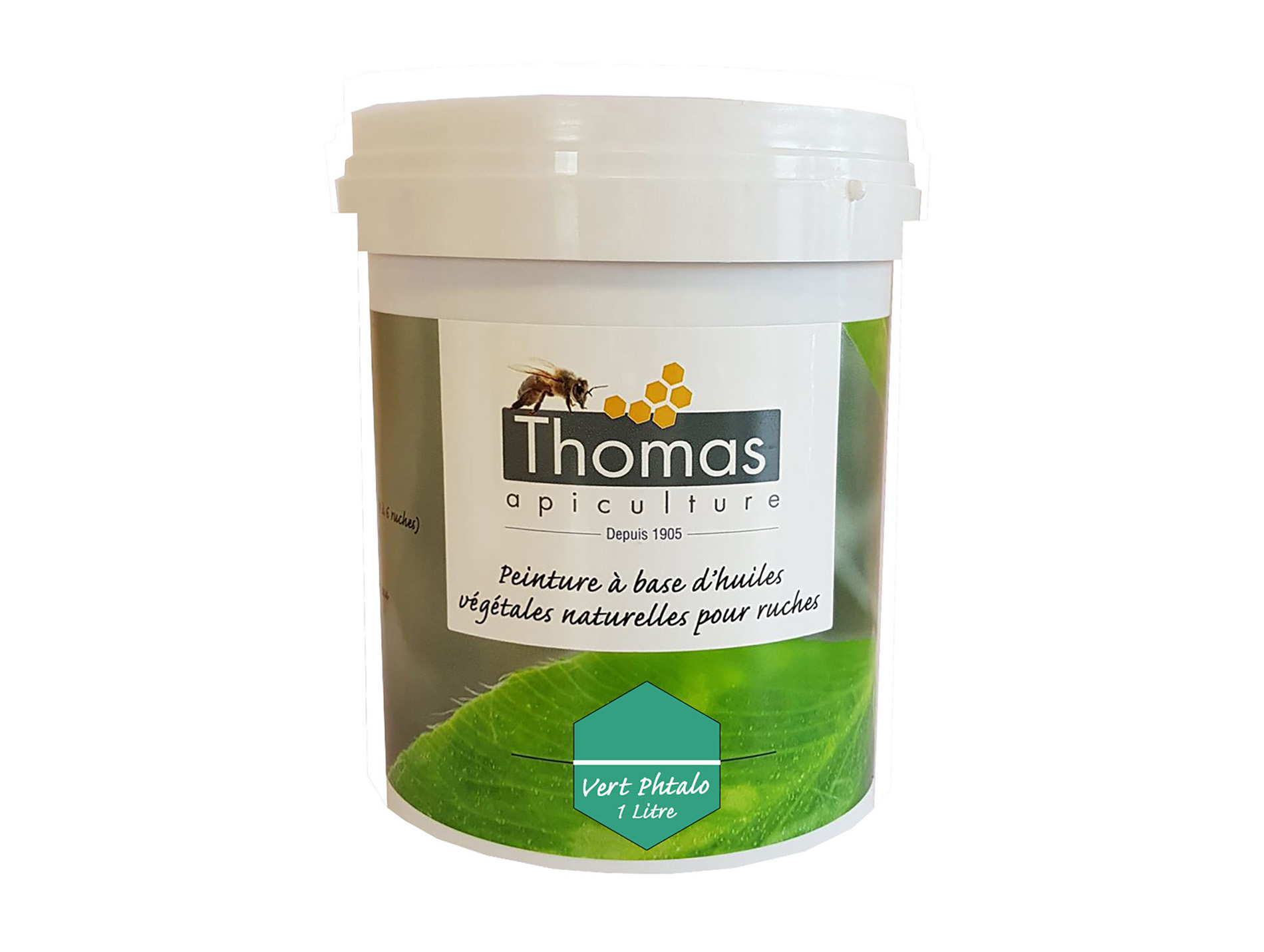 Peinture Végétale Thomas Vert 1L