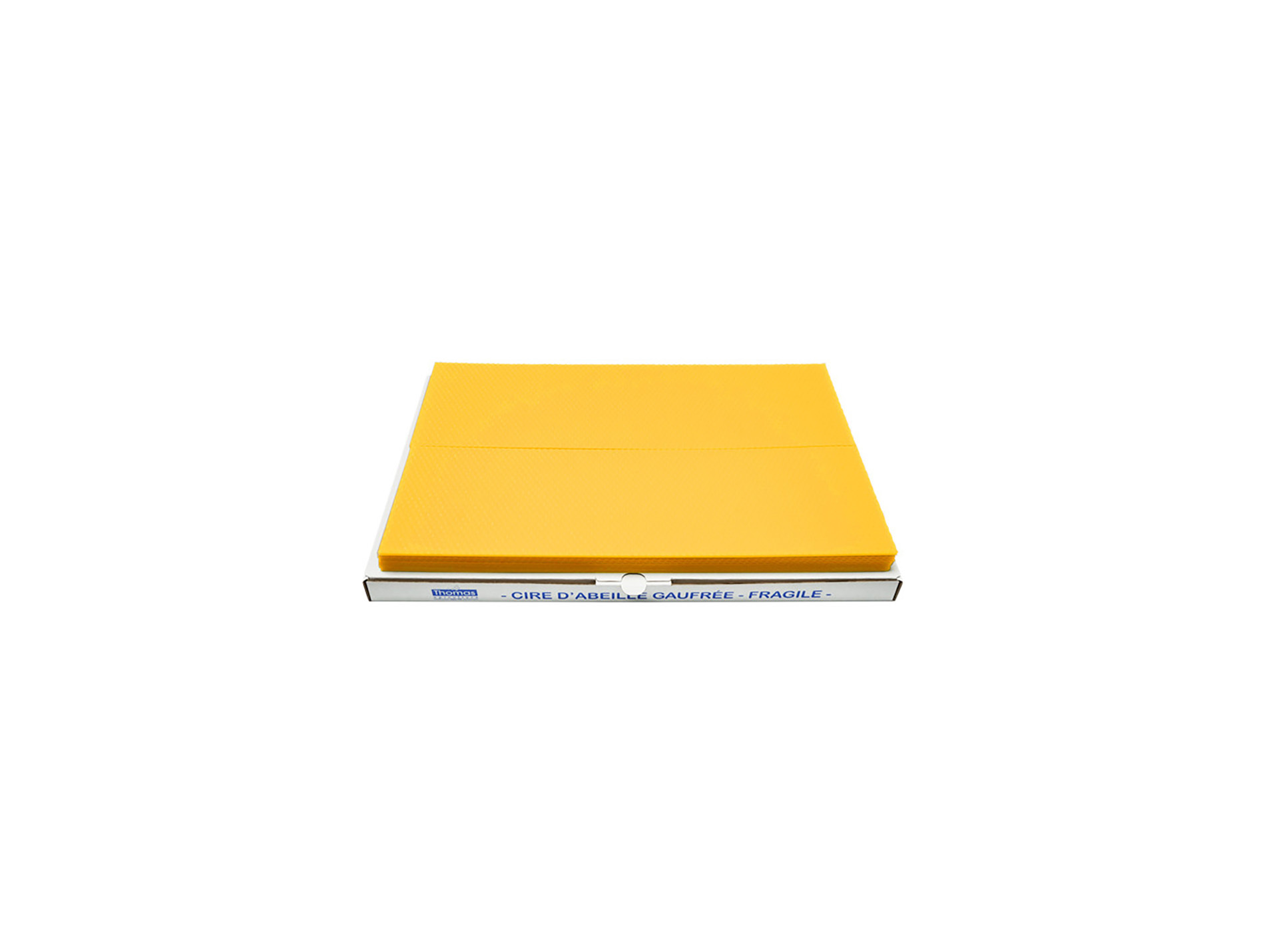 Feuille de cire gaufrée THOMAS APICULTURE Dadant hausse x20