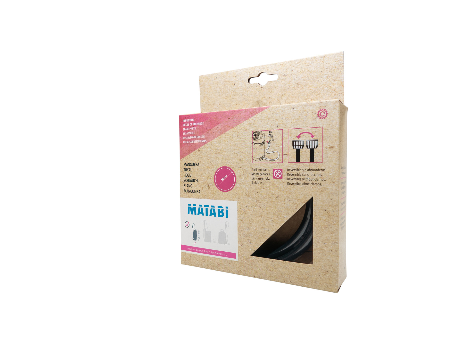 Tuyau MATABI pour pulvérisateur ø10mm L.1,3m
