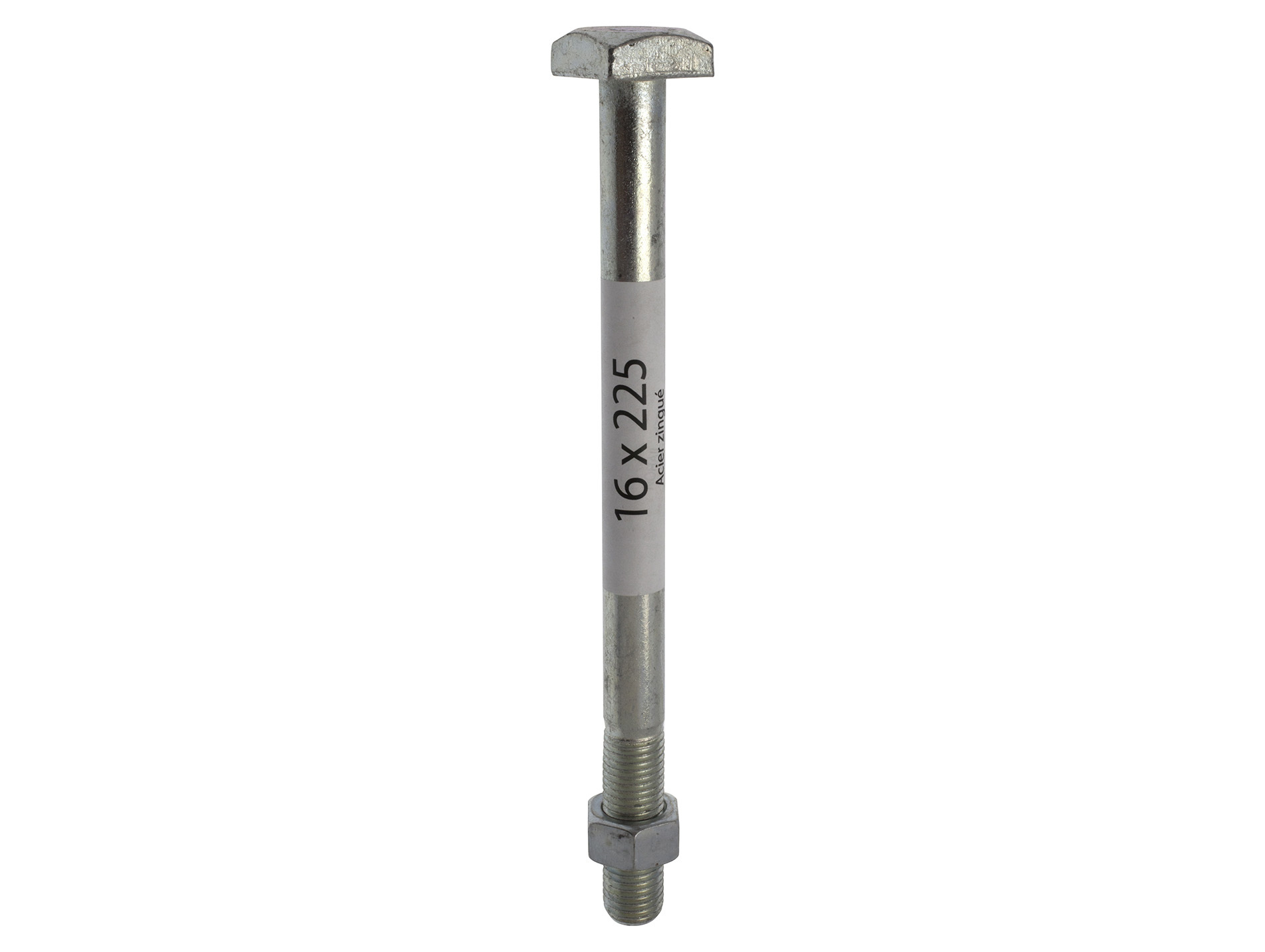 Boulon de charpente acier Ø14mm L.160mm x25