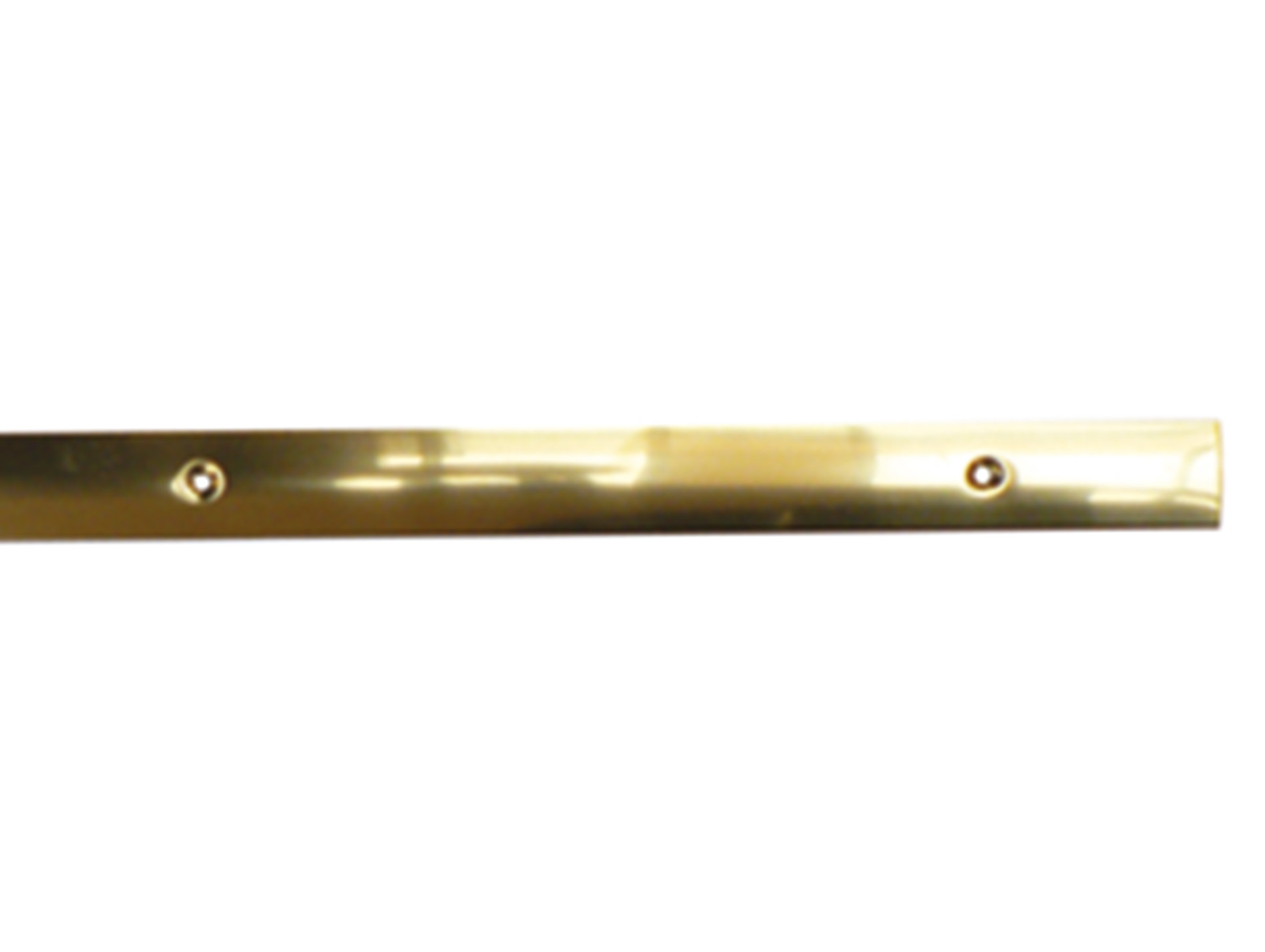 Barre de seuil laiton percé 30x730mm