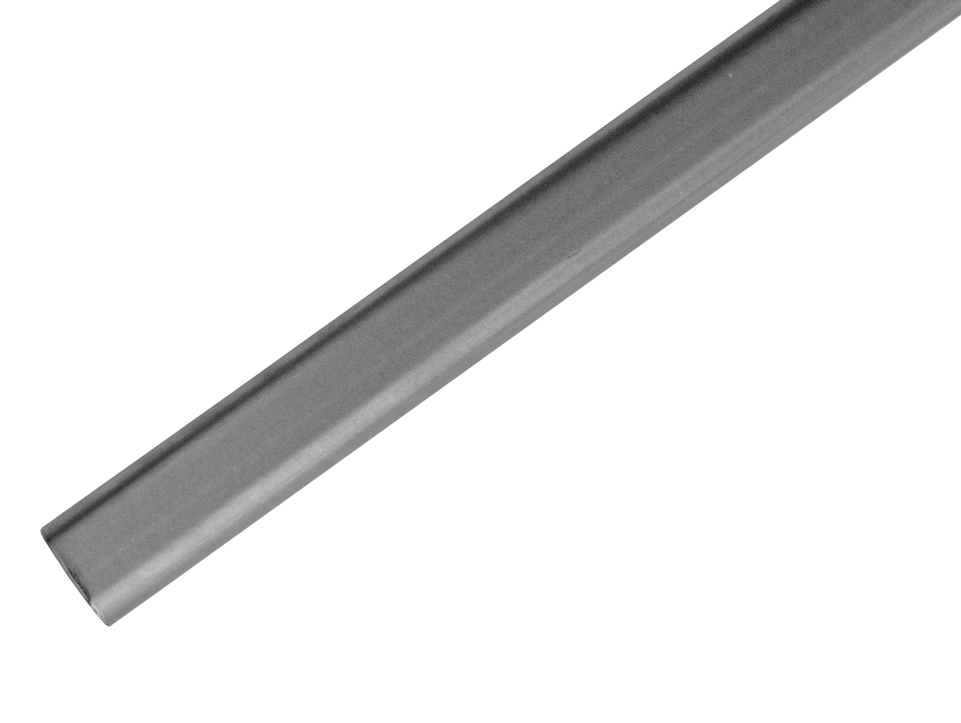 Tube penderie ovale 30x15mm 2m acier chromé