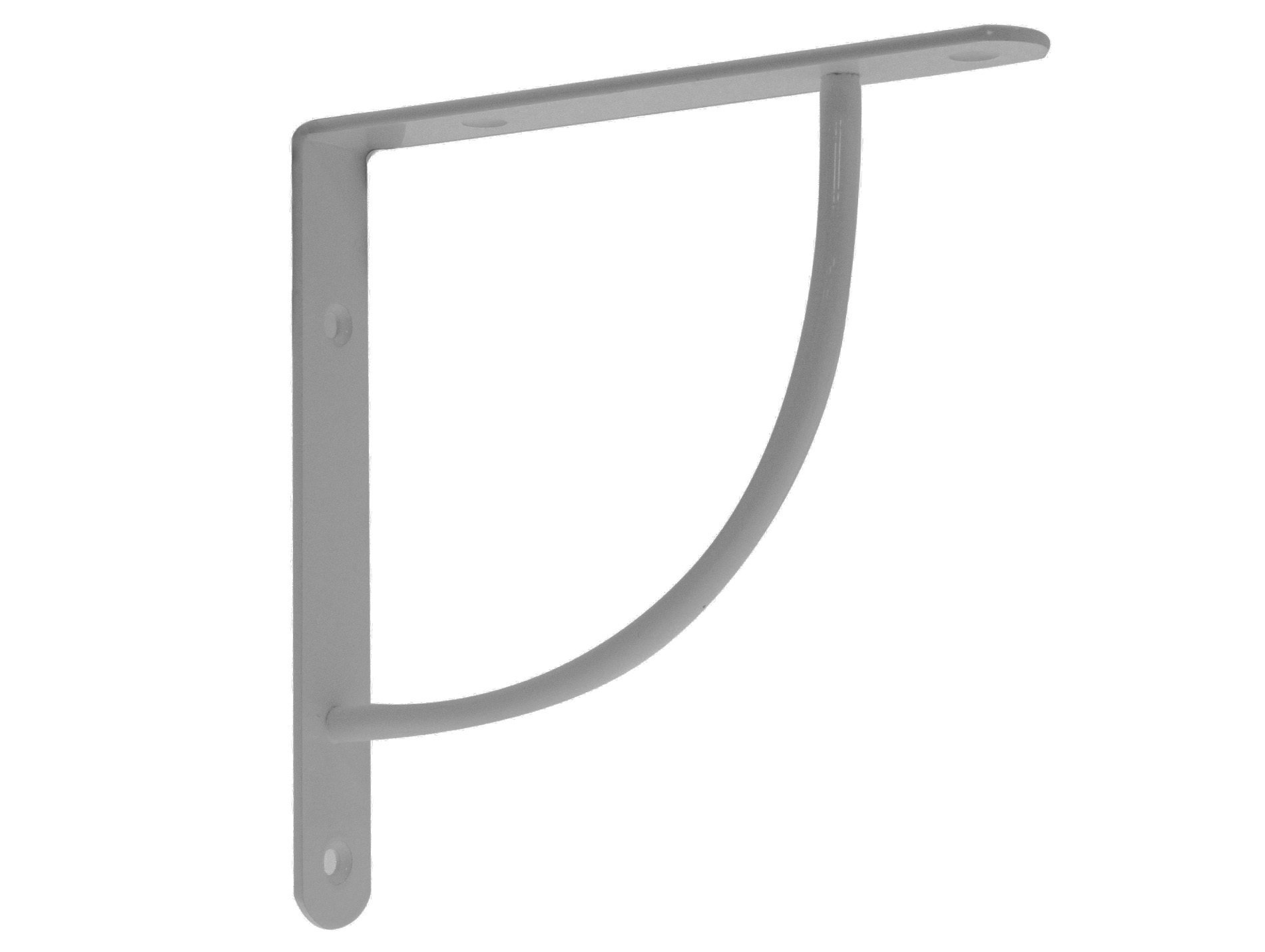 Équerre bibop 230x230mm acier gris