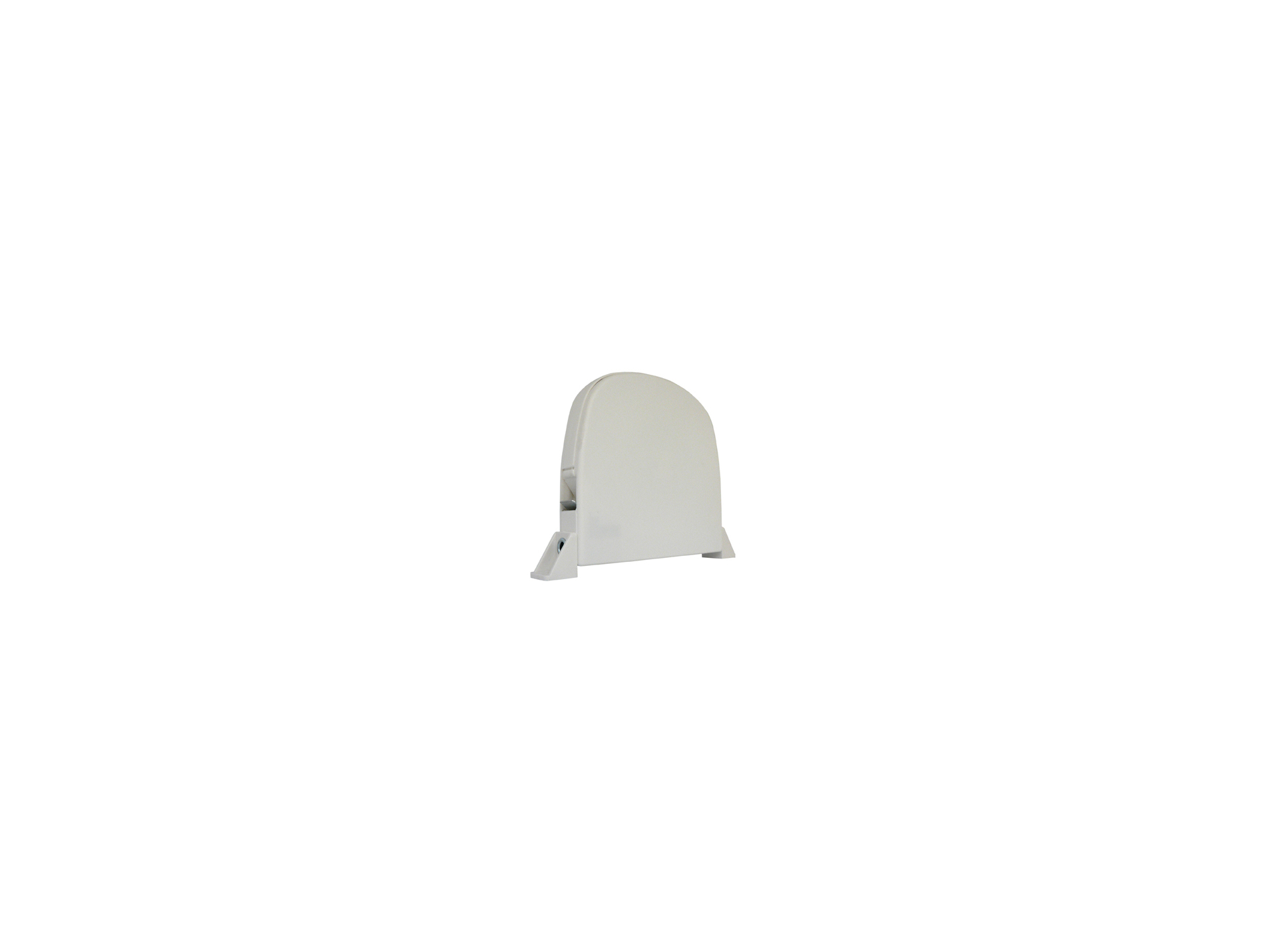 Enrouleur pivotant pour sangle de 14mm blanc