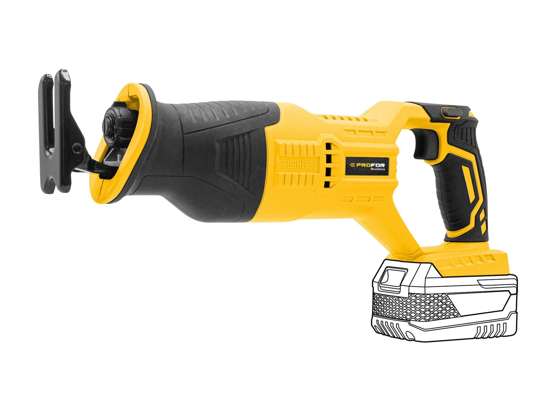 Scie sabre sans fil 18V JSTM-810 PROFOR X
