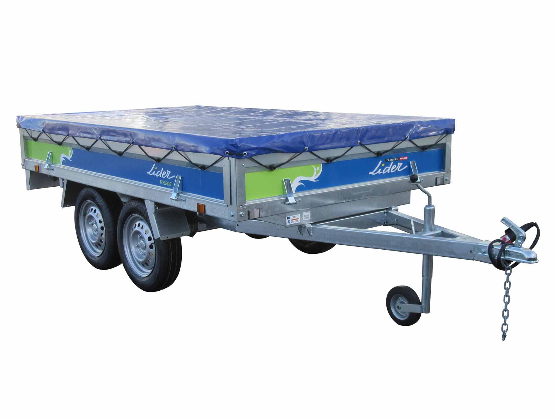 Bâche plate pour remorque LIDER 39560 et 39550