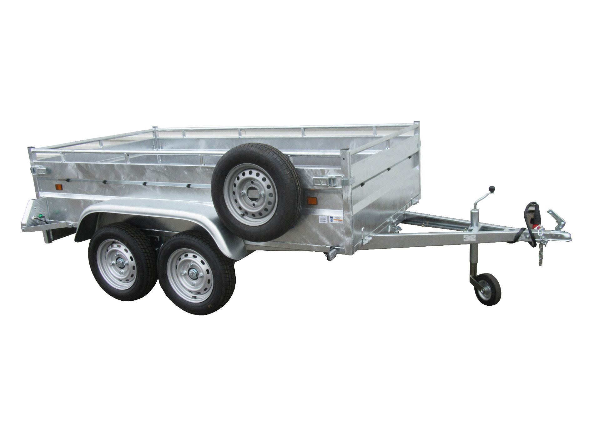 Support roue de secours LIDER pour remorque 4T100/4T115/4T130