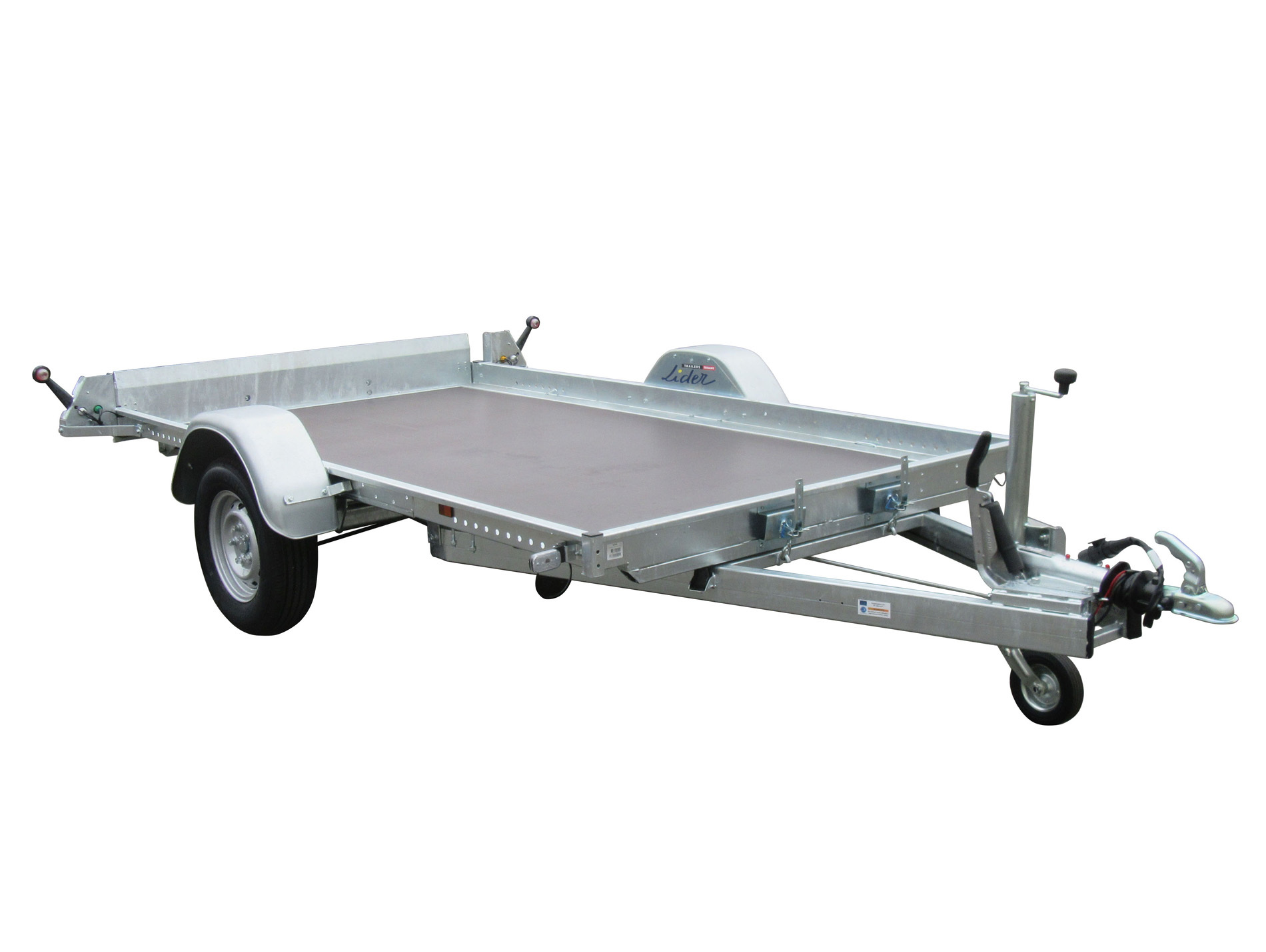 Remorque plateau basculant LIDER 40380 L.3m 1000kg