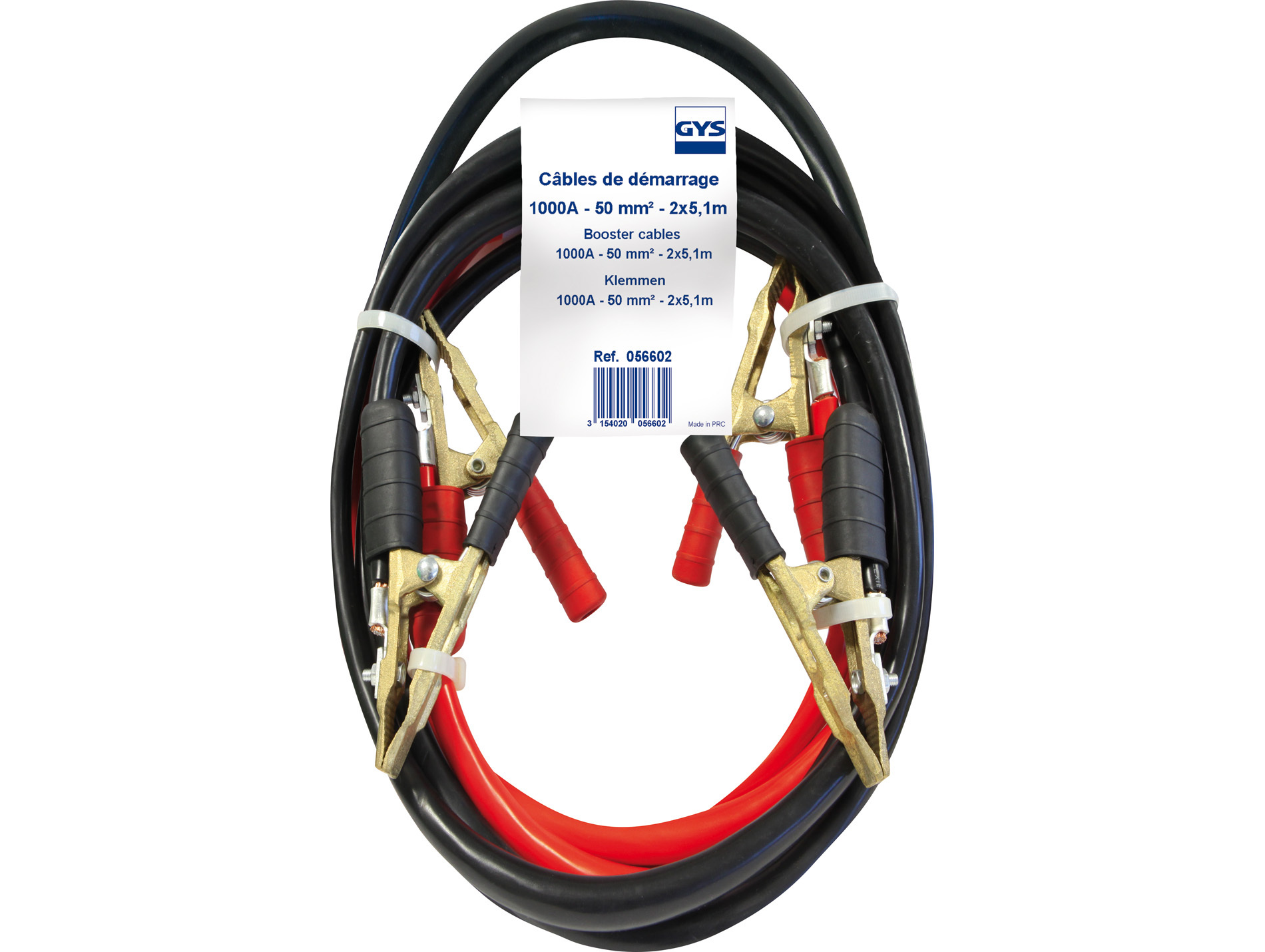 Câbles de démarrage Pro 1000 A / 50 mm²