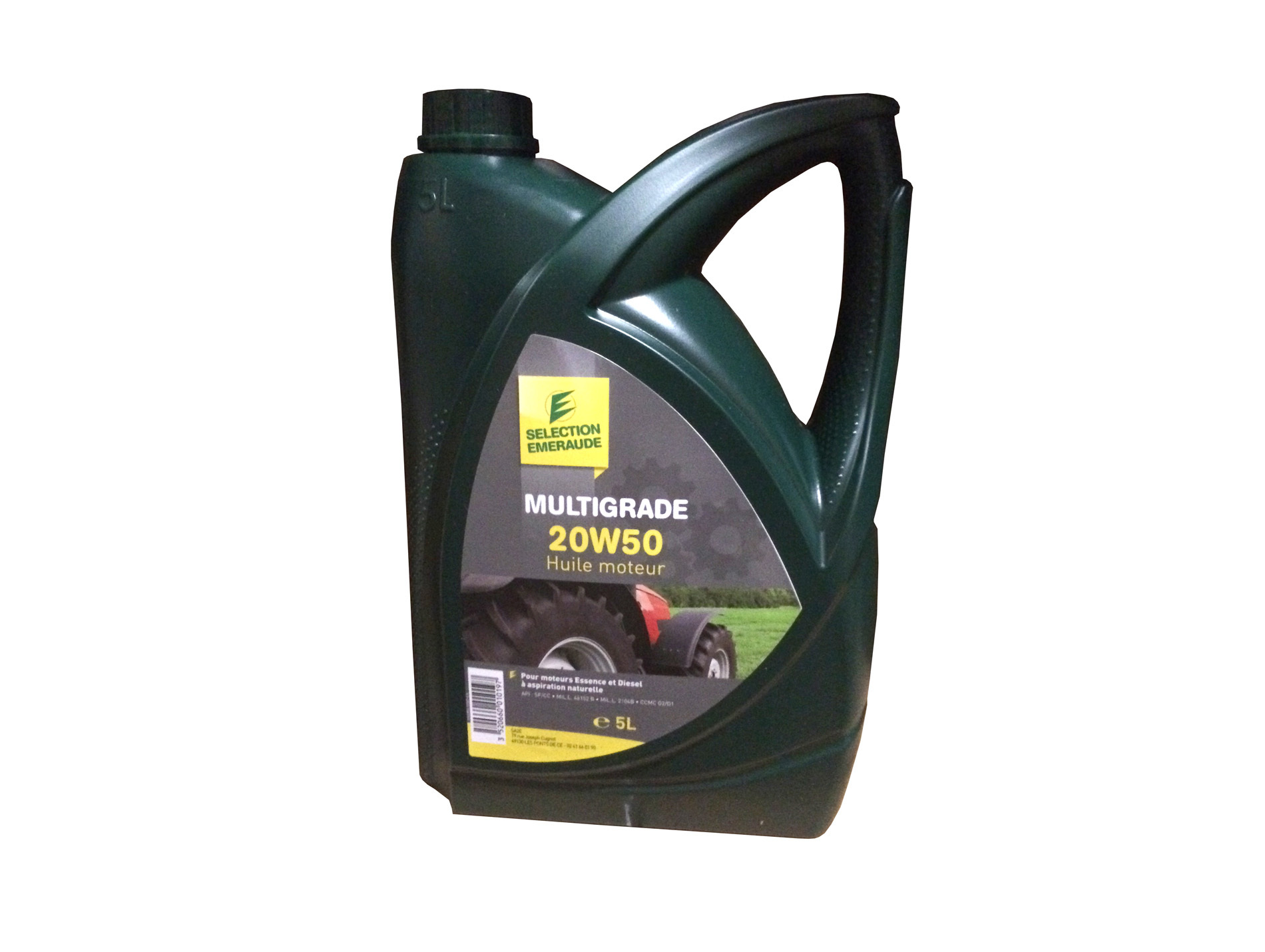 Huile SELECTION EMERAUDE multigrade 20W50 5L