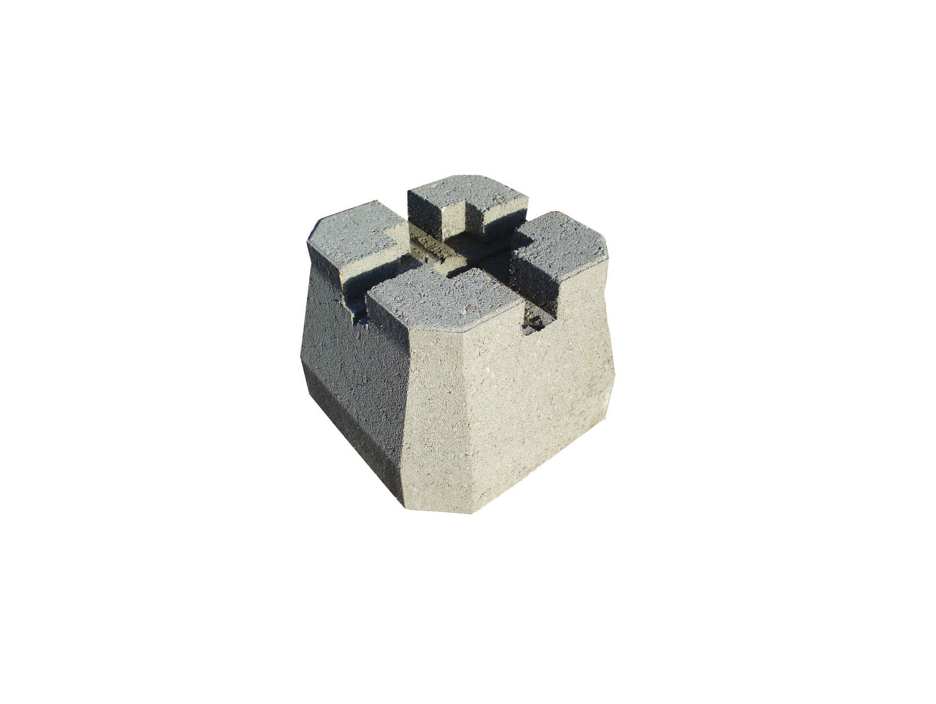 Plot terrasse béton 28x28 h.20cm
