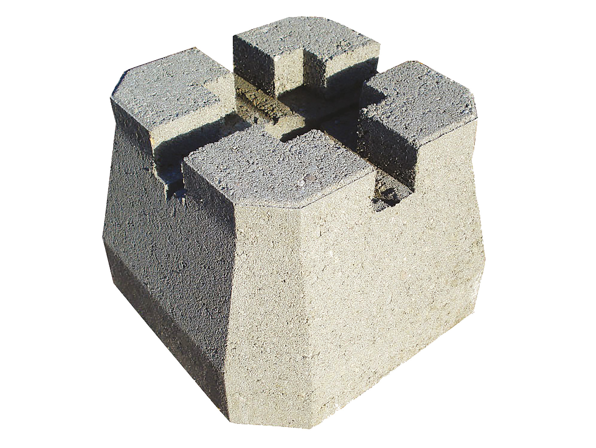 Plot terrasse béton 24x24xh.10cm