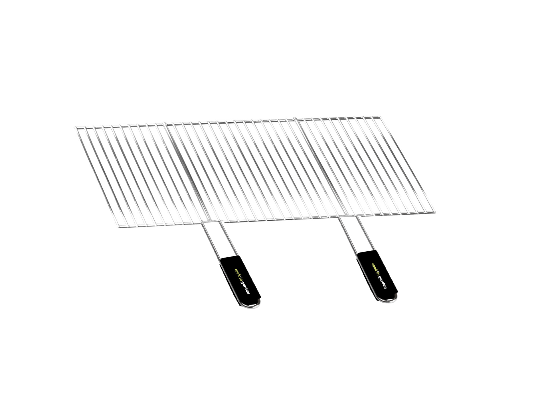 Grille recoupable COOK'IN GARDEN acier 70 x 40cm