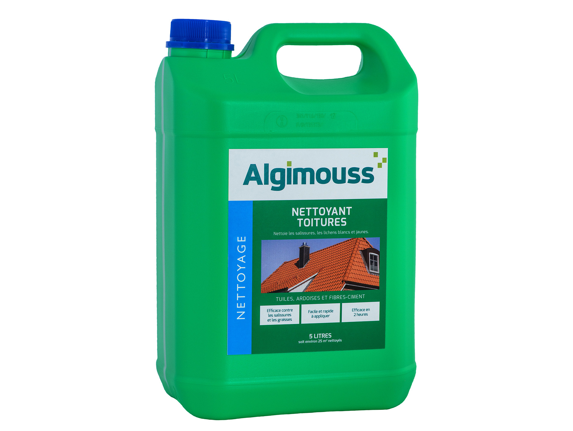 Nettoyant ALGIMOUSS toitures 5L