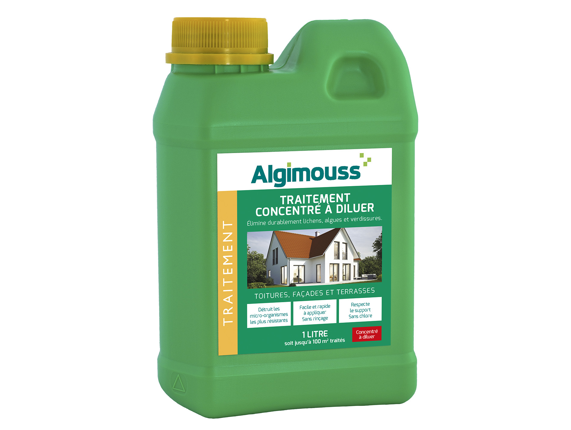 Traitement ALGIMOUSS concentré à diluer 1L
