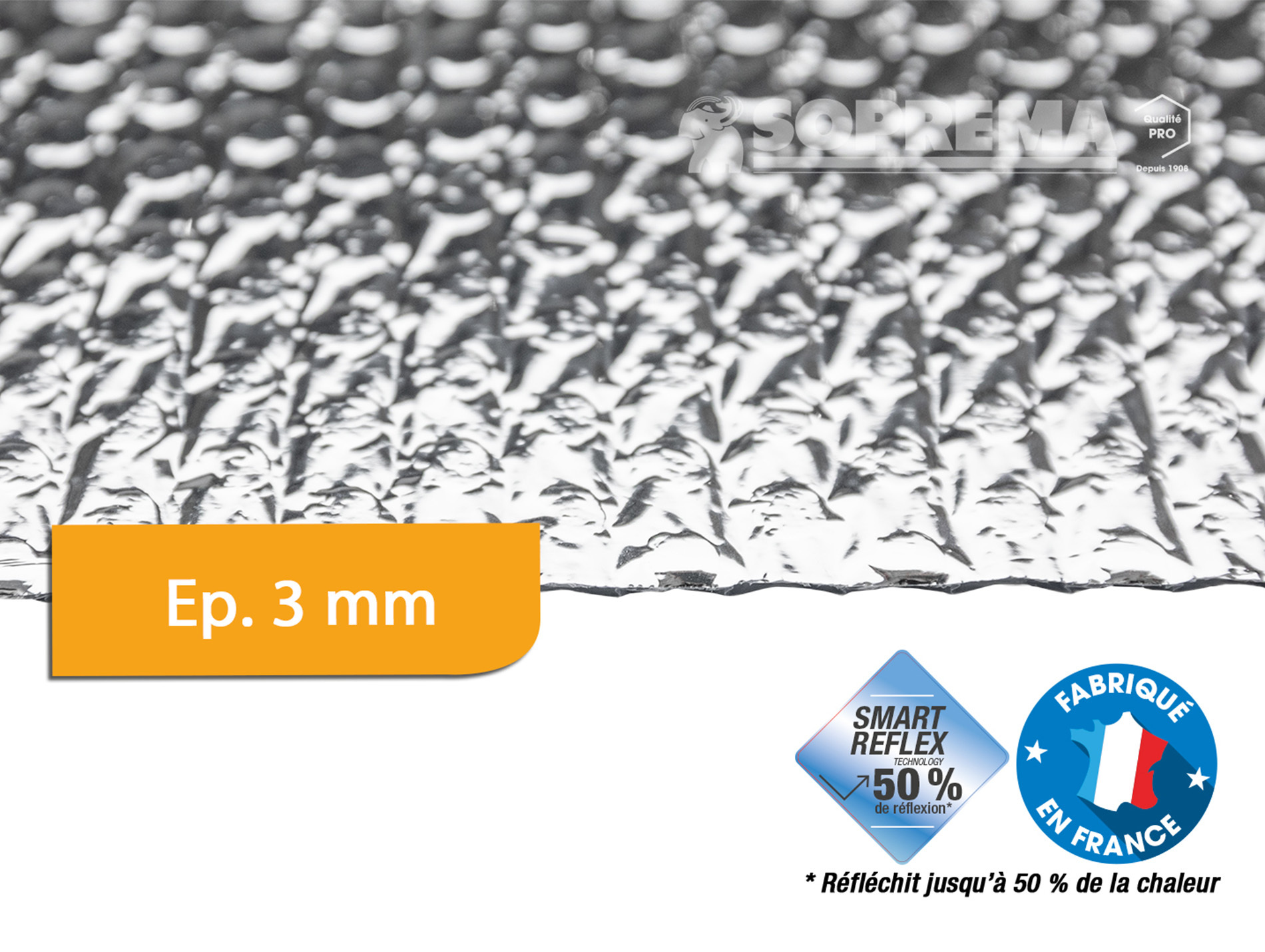 Kit d'isolation pour porte de garage SOPEMA 6m²