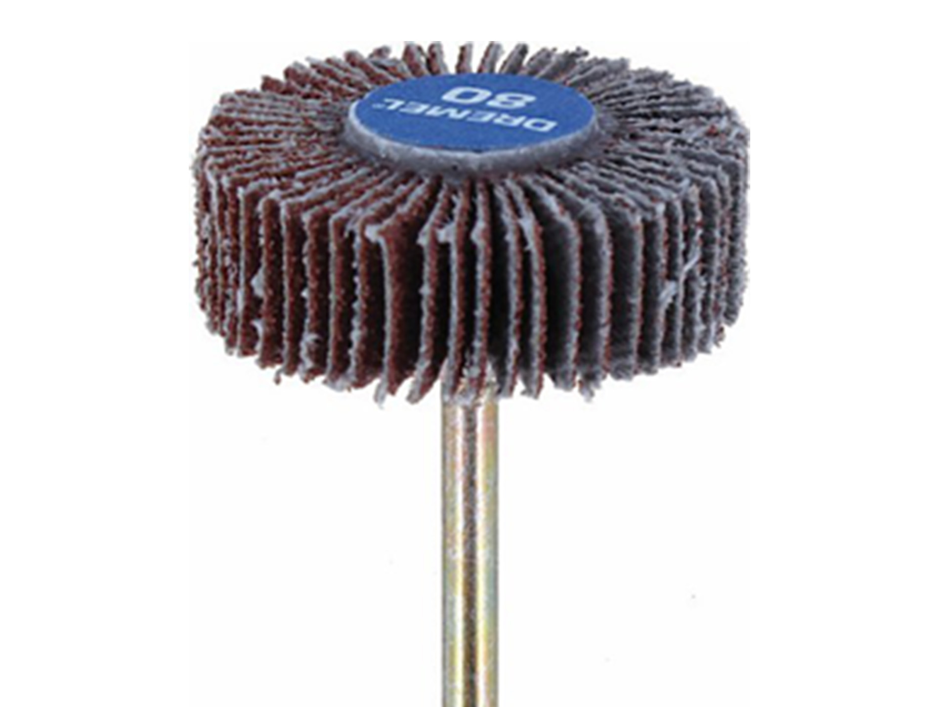 Roue à lamelles Ø28mm Ép. 9,5mm Grain 80 DREMEL®