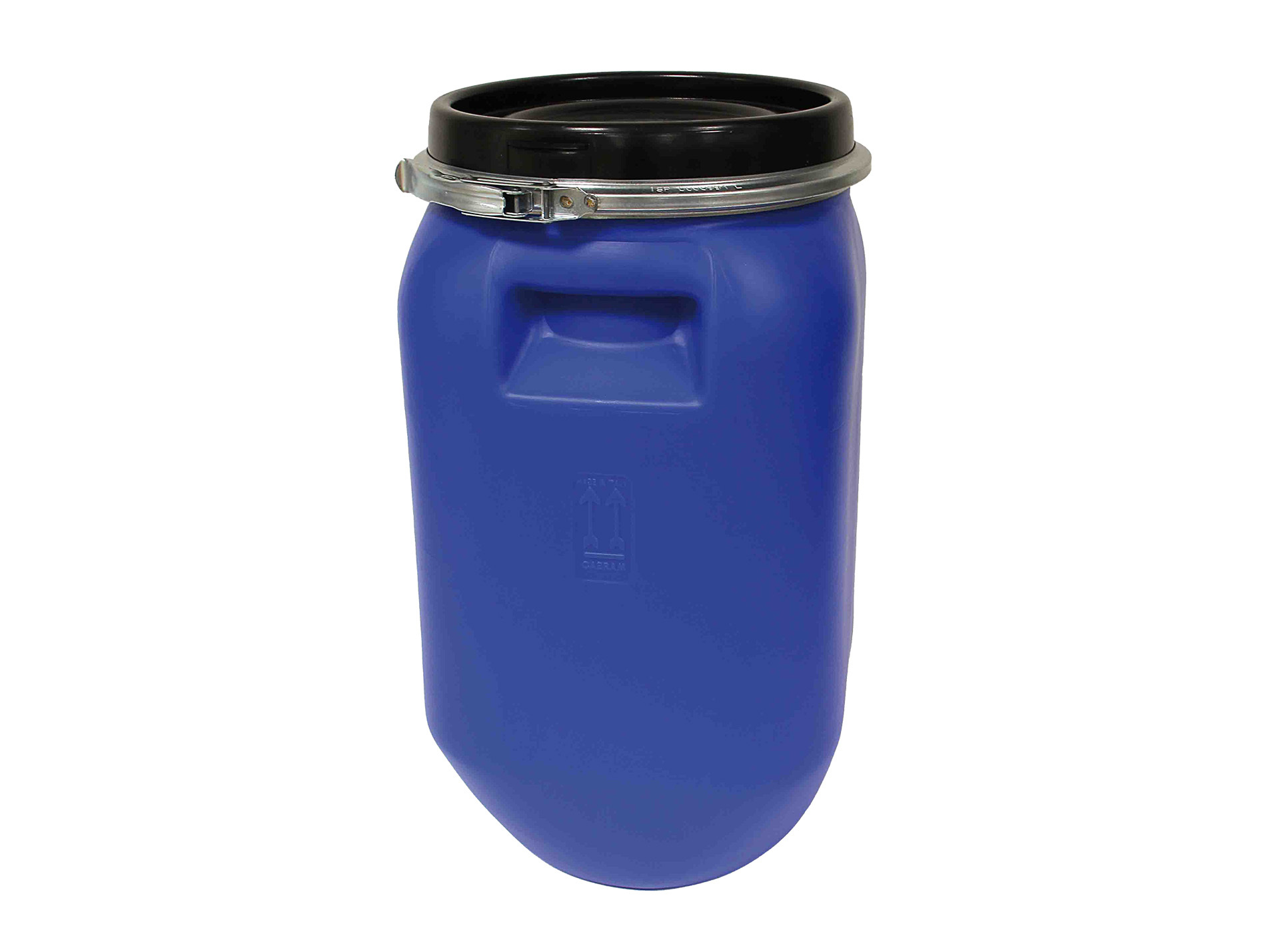 Fût de macération 30L bleu avec couvercle