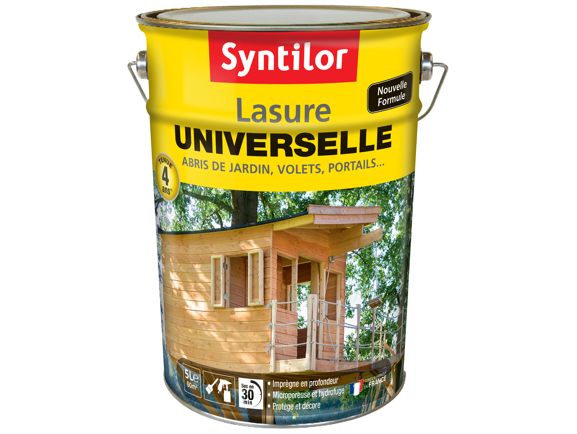 Lasure SYNTILOR universelle incolore satiné 5L
