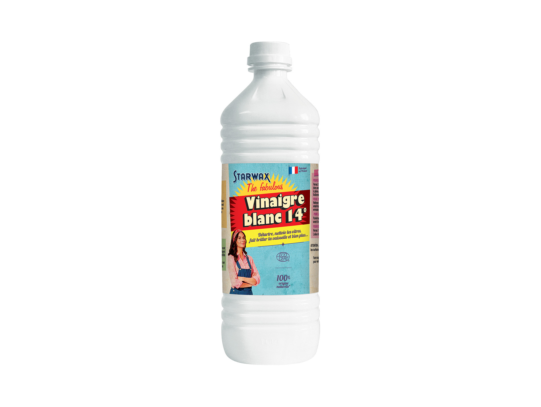 Vinaigre blanc 14° sans parfum 1L