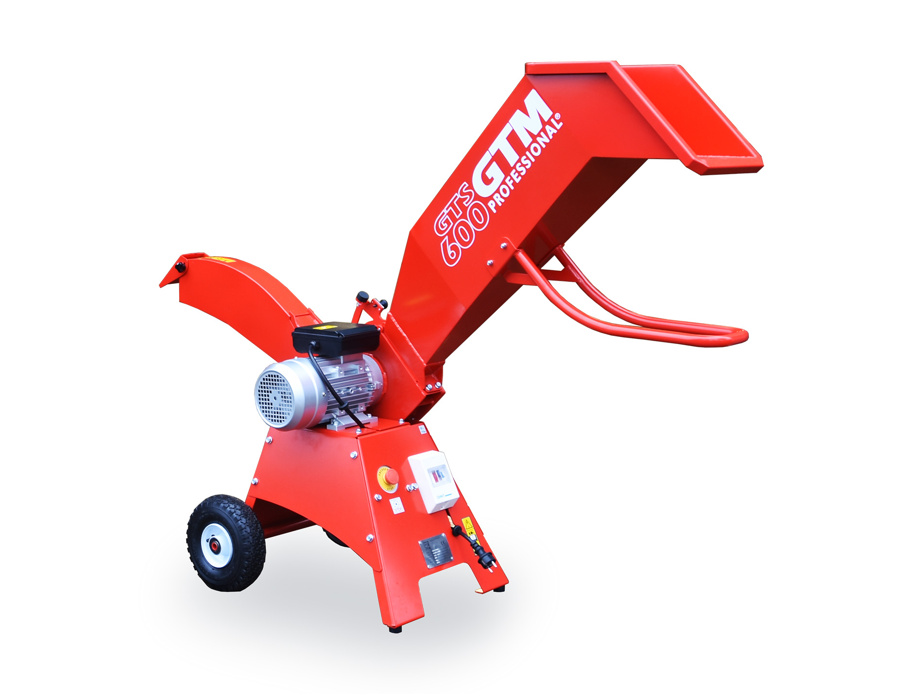 Broyeur de végétaux électrique GTM GTS600 Ø5cm