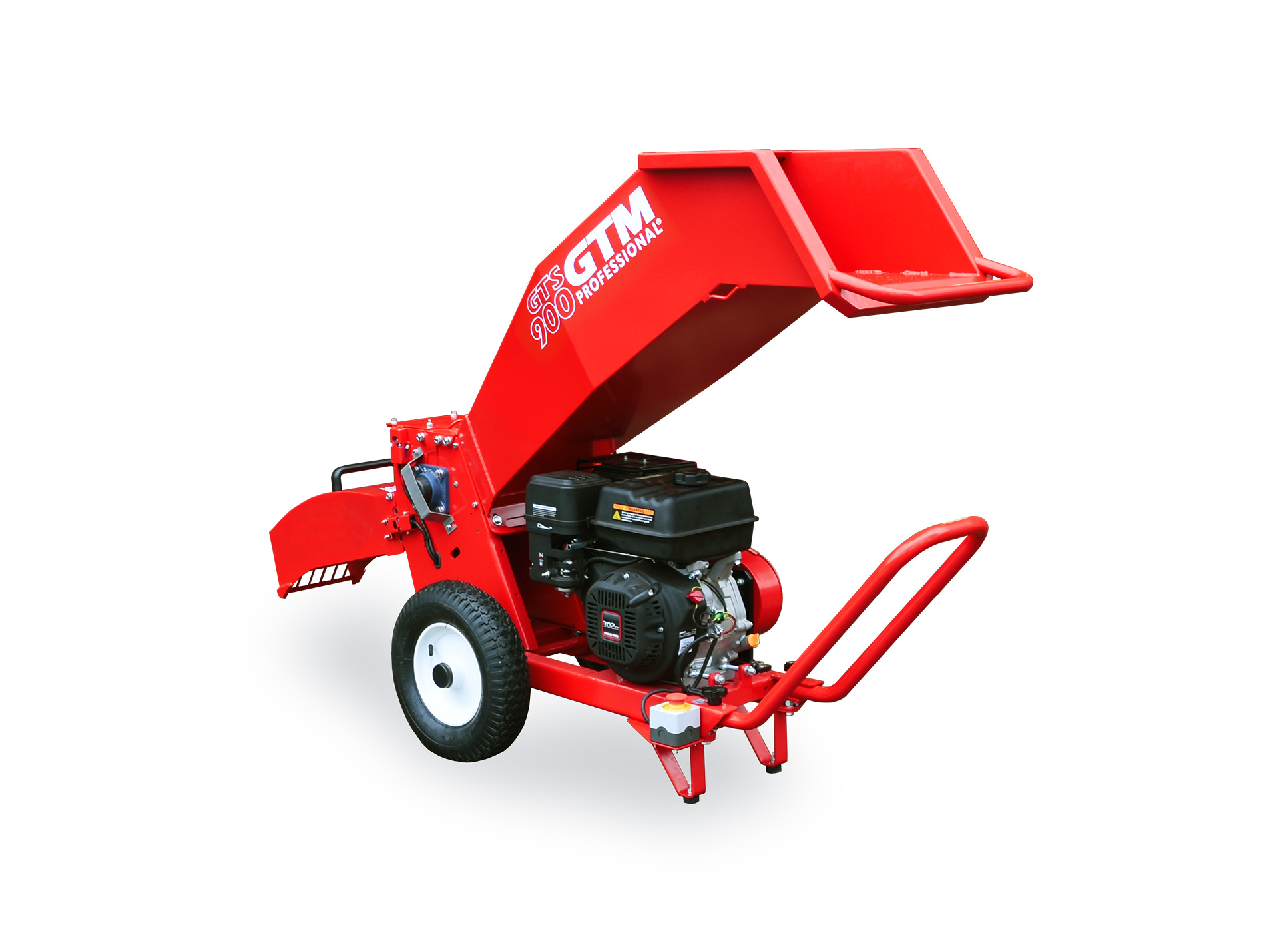 Broyeur de végétaux thermique GTM GTS900-C Ø8cm