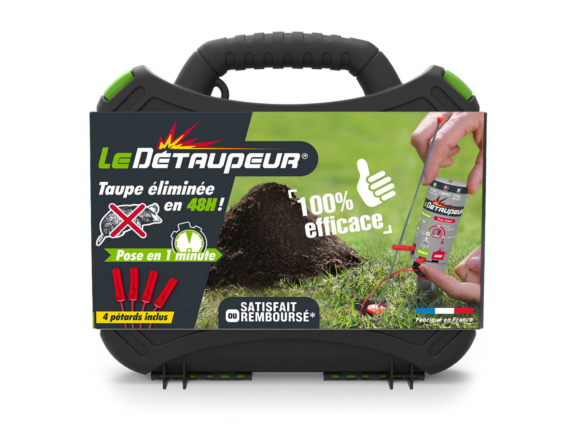 Piège anti taupes Le Détaupeur