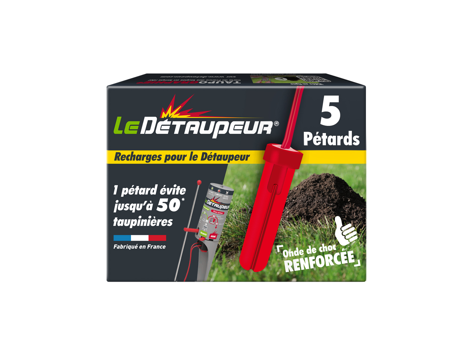 Recharges pour le Détaupeur