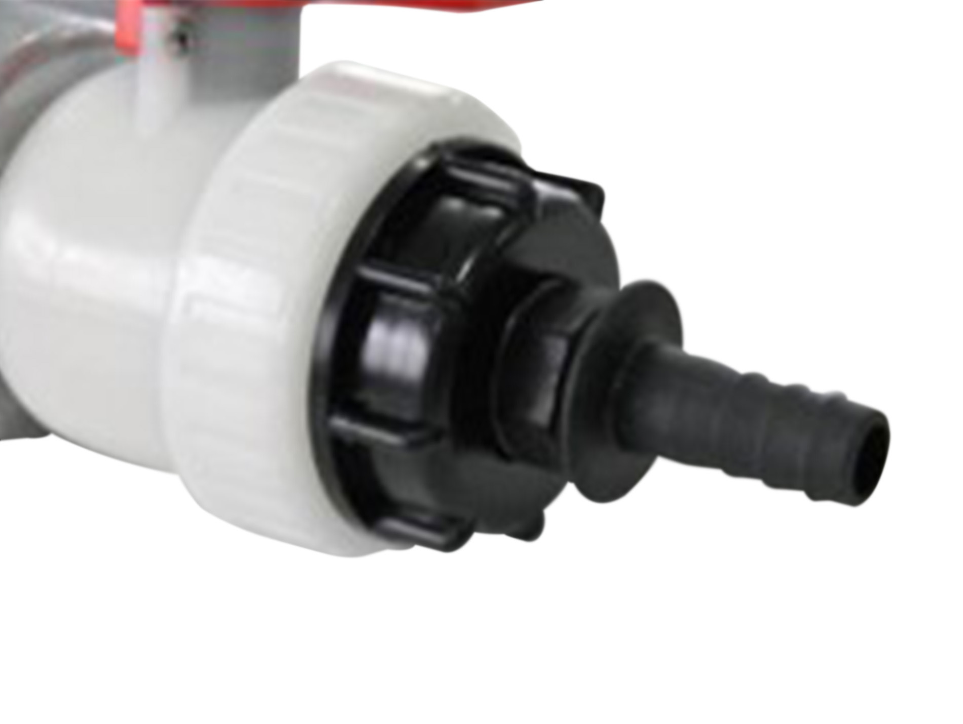 Raccord S60x6 cannelée droit 19mm
