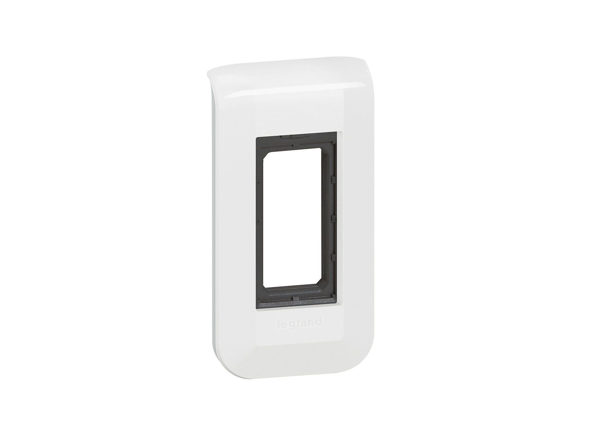 Plaque 1 module LEGRAND Mosaic blanc