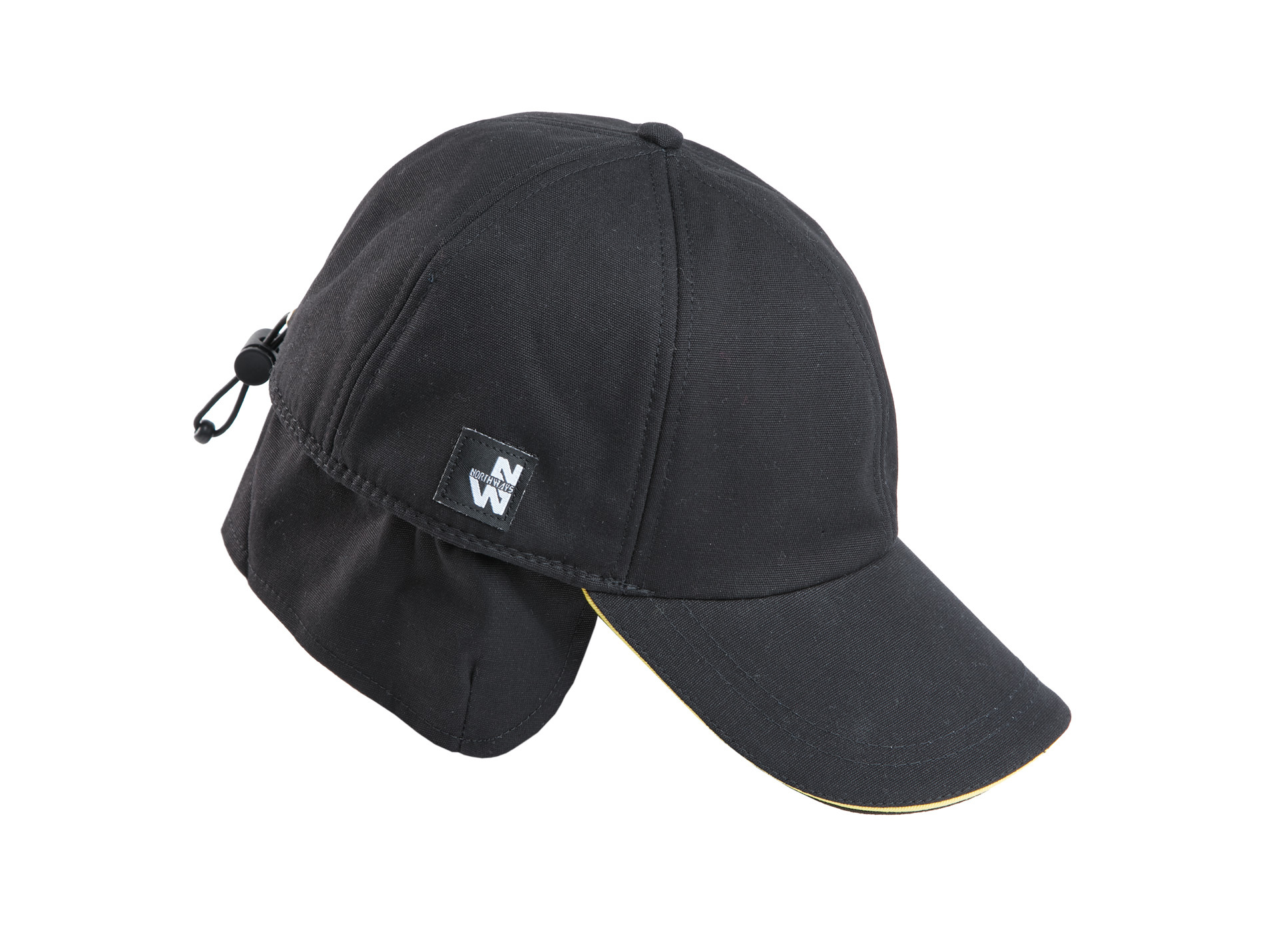 Casquette NINE WORTHS Alpha canvas noir