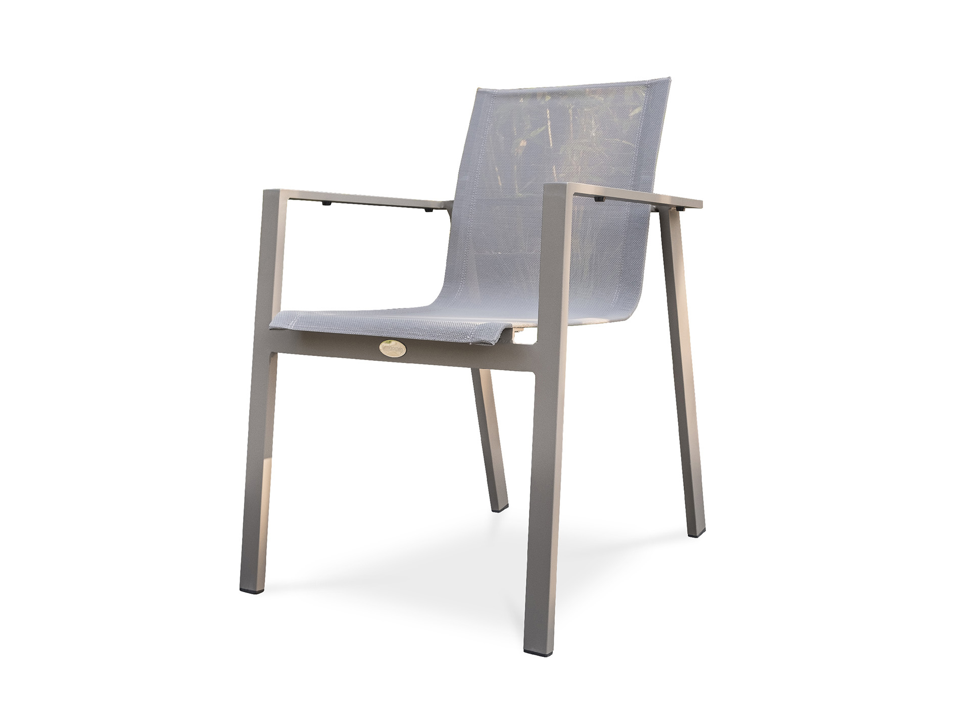 Fauteuil aluminium DCB GARDEN Zahara taupe