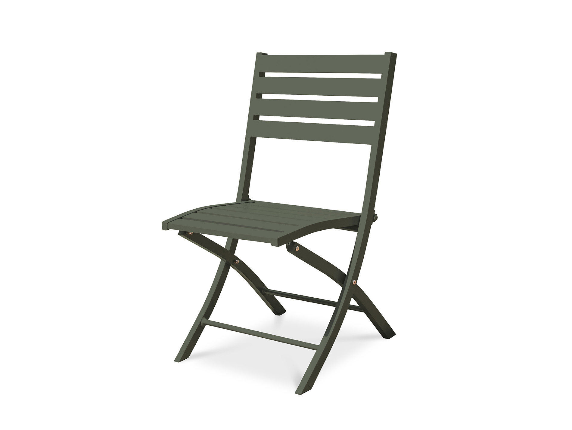 Chaise pliante aluminium DCB GARDEN Marius kaki